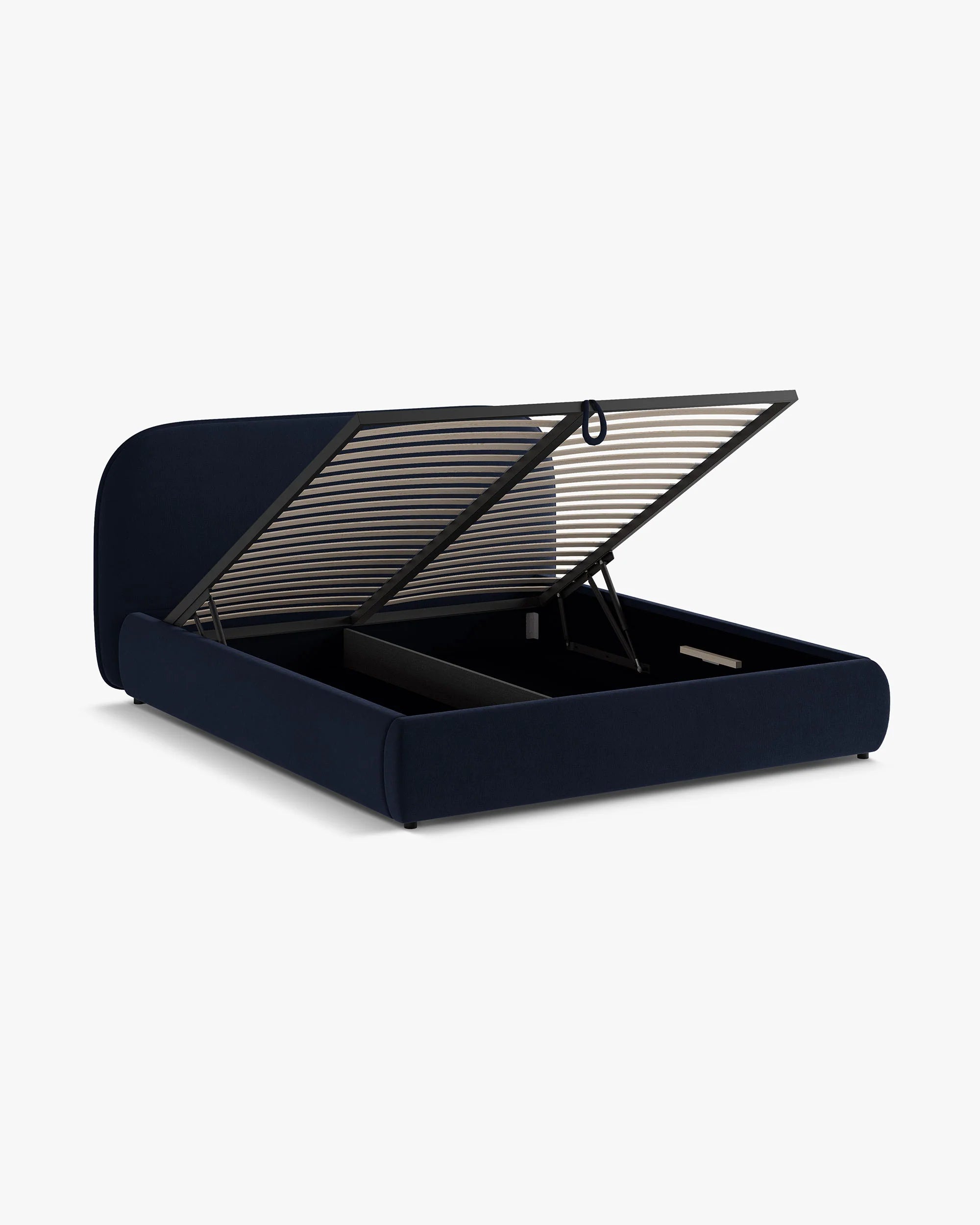 Velvet bed MURADA koninklijk blauw