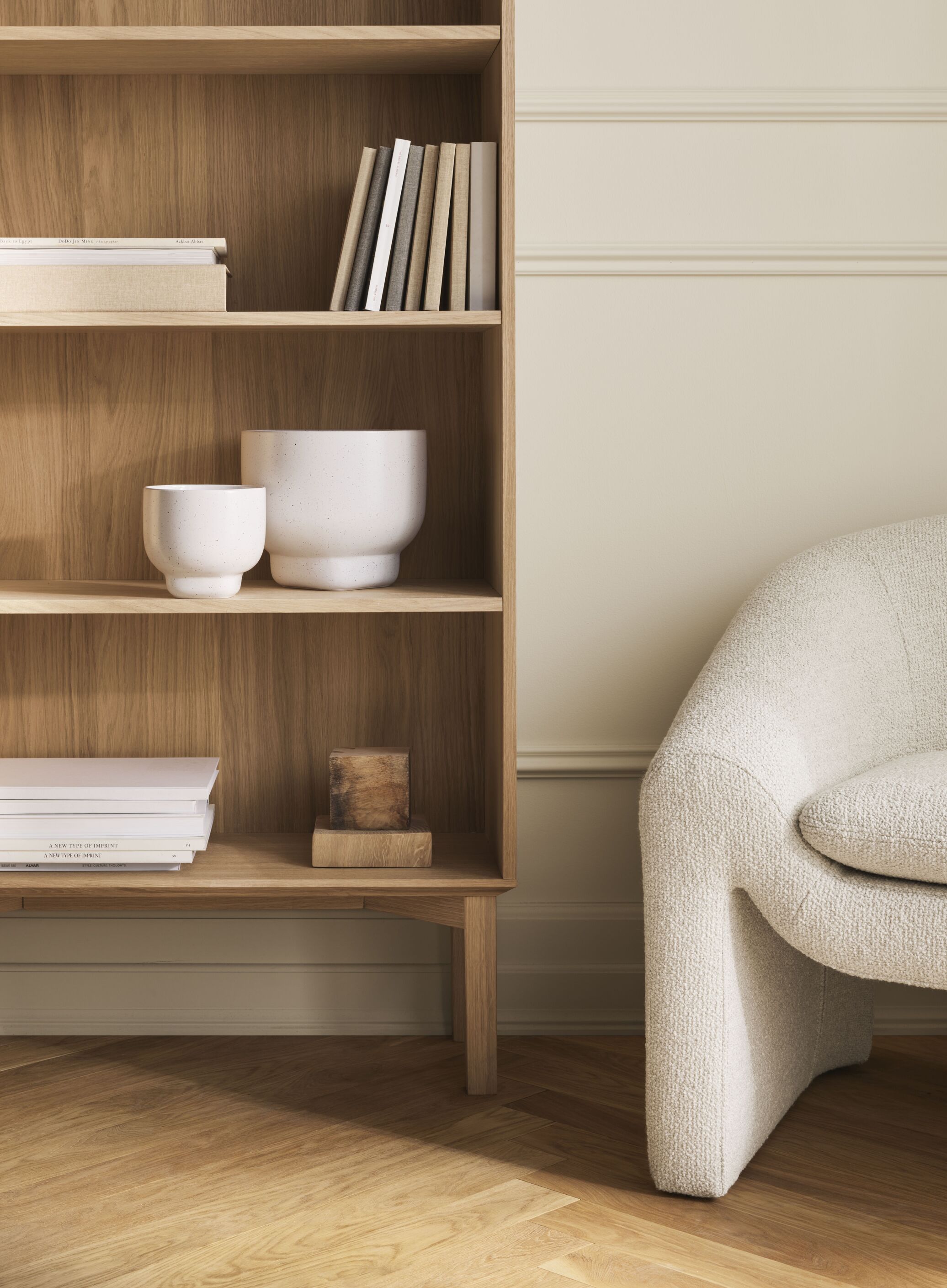 Stille Regal Eiche Holz