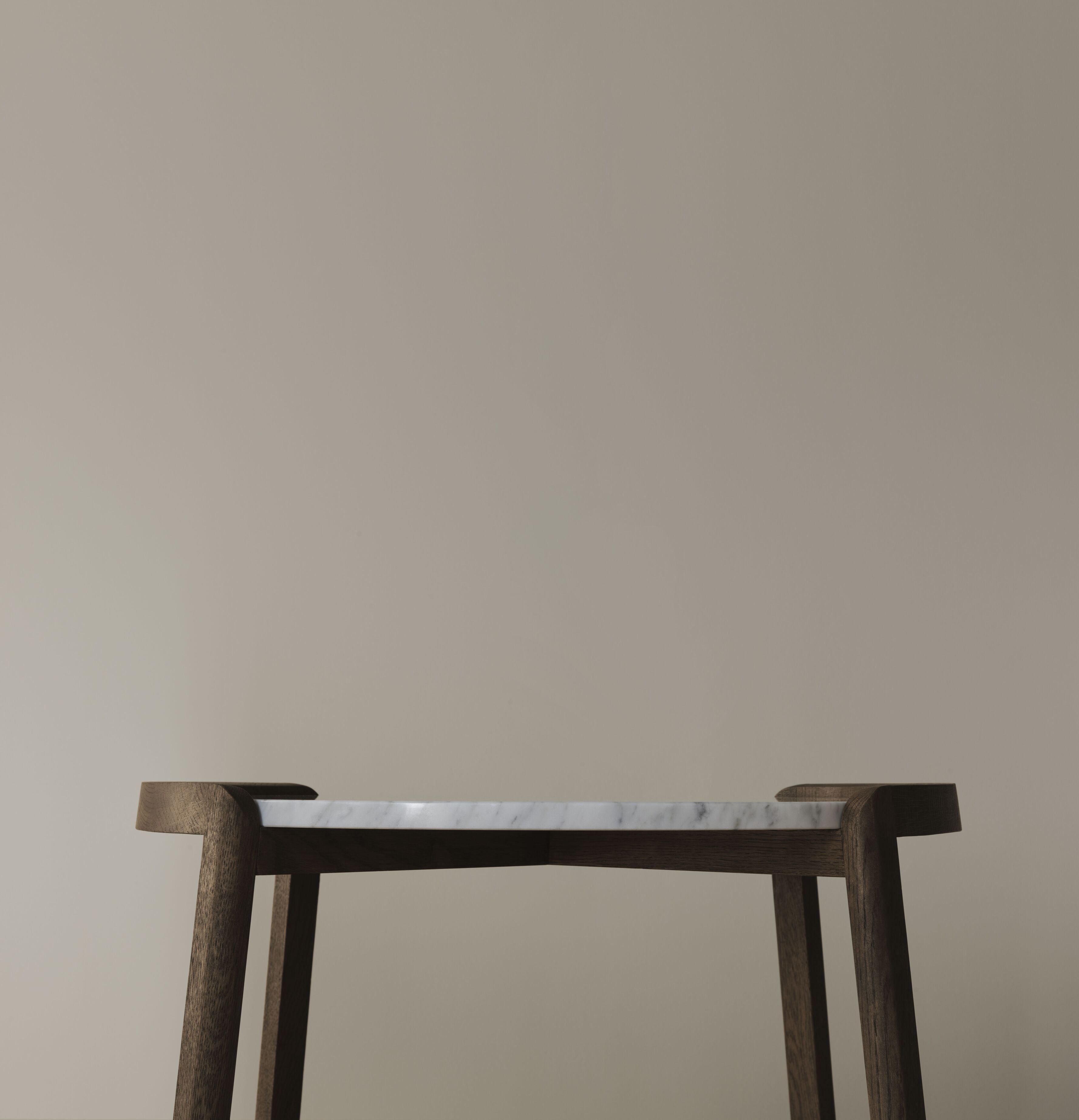 Couchtisch Mix Marmor mit Eichenholz