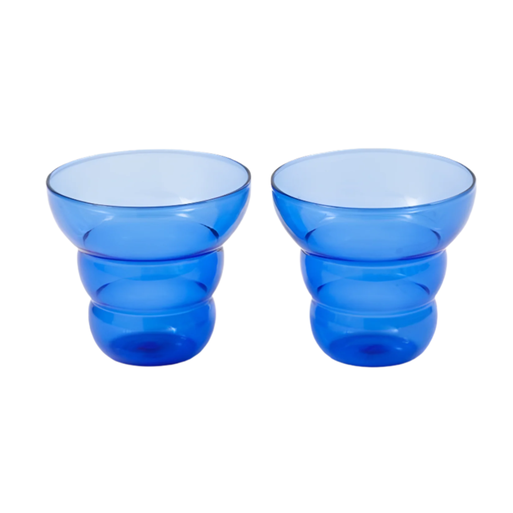 Set van MIZU KIRI mokken donkerblauw