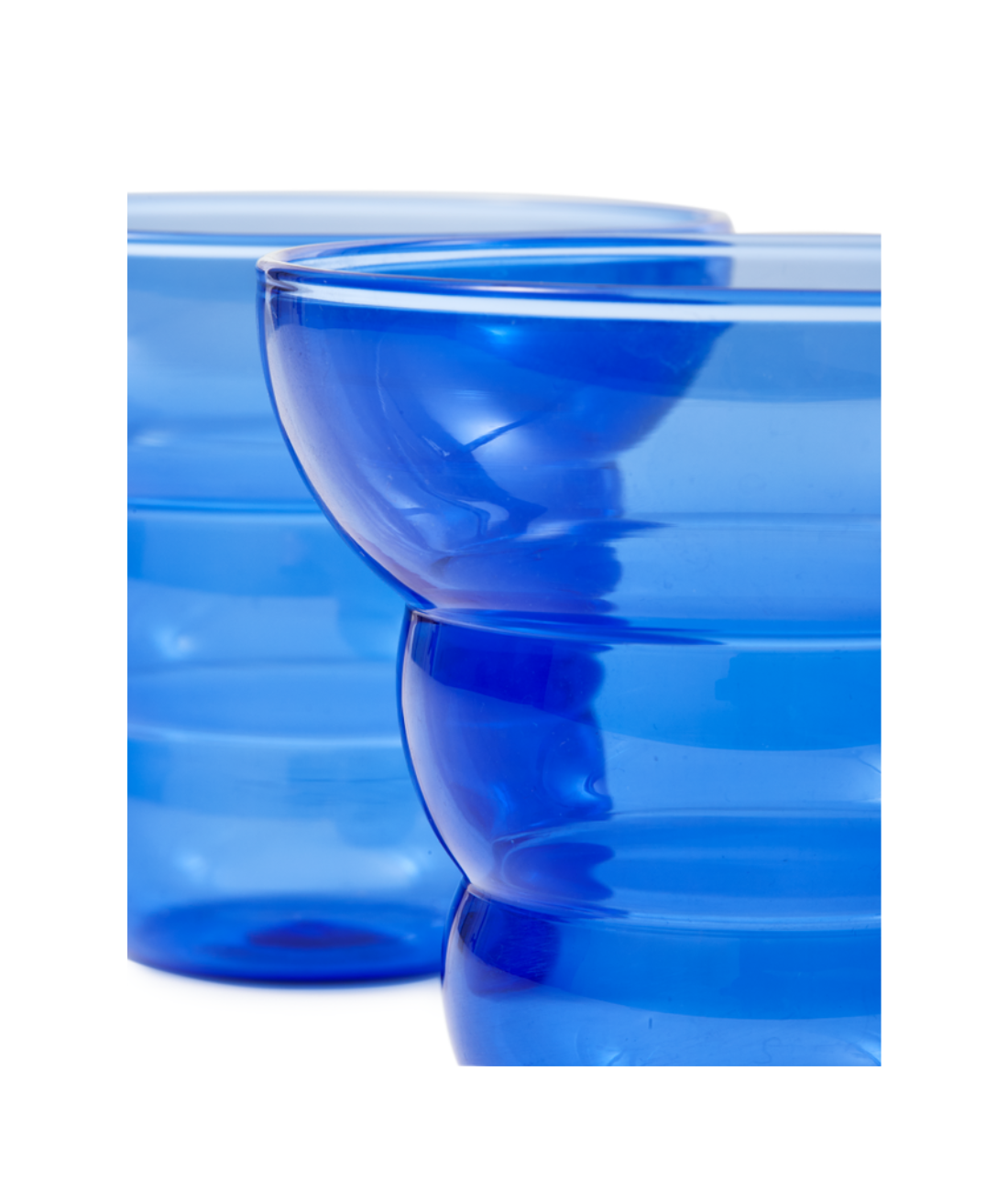 Set van MIZU KIRI mokken donkerblauw