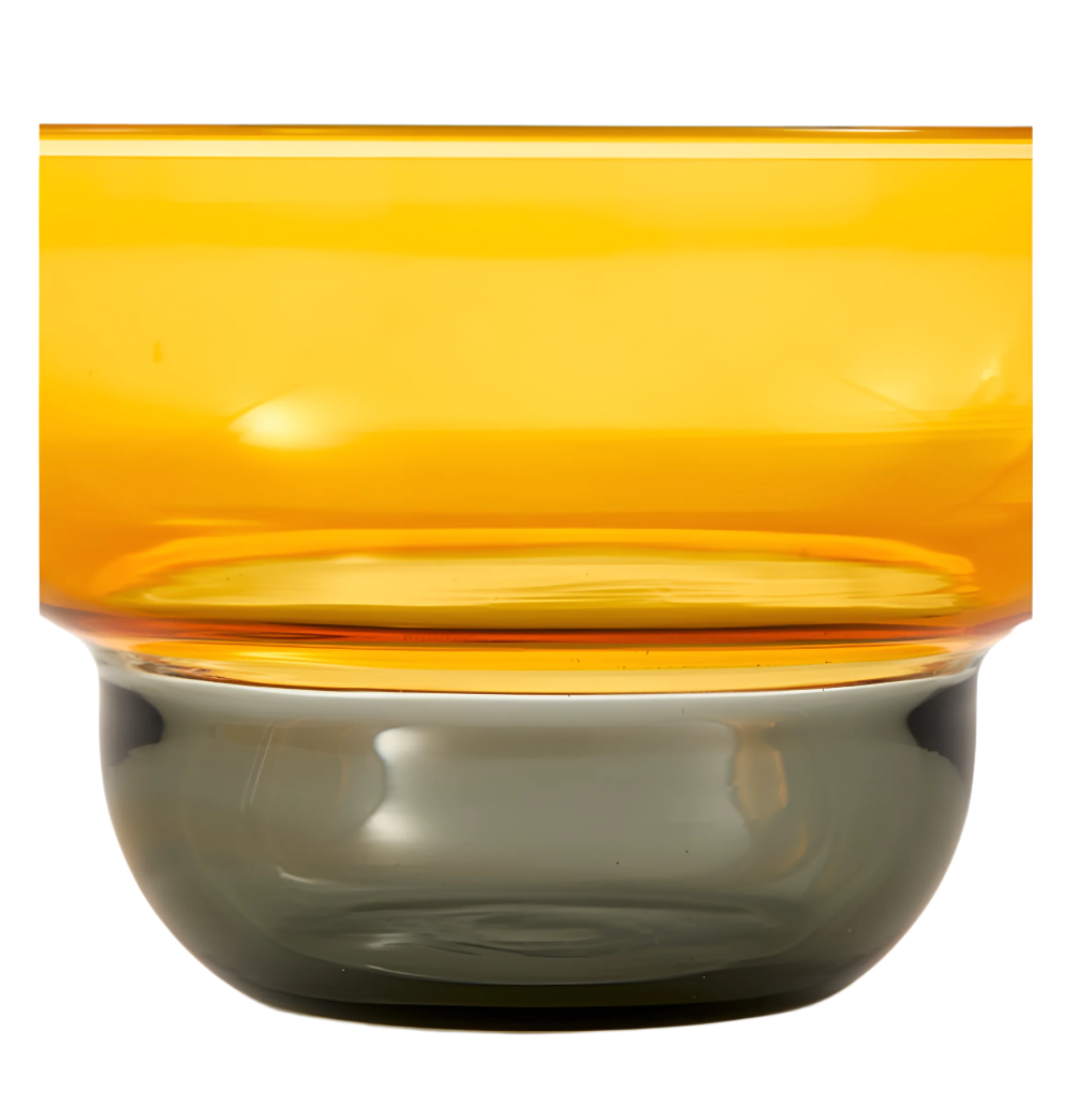 MIZU KIRI gele-grijze kopjes set