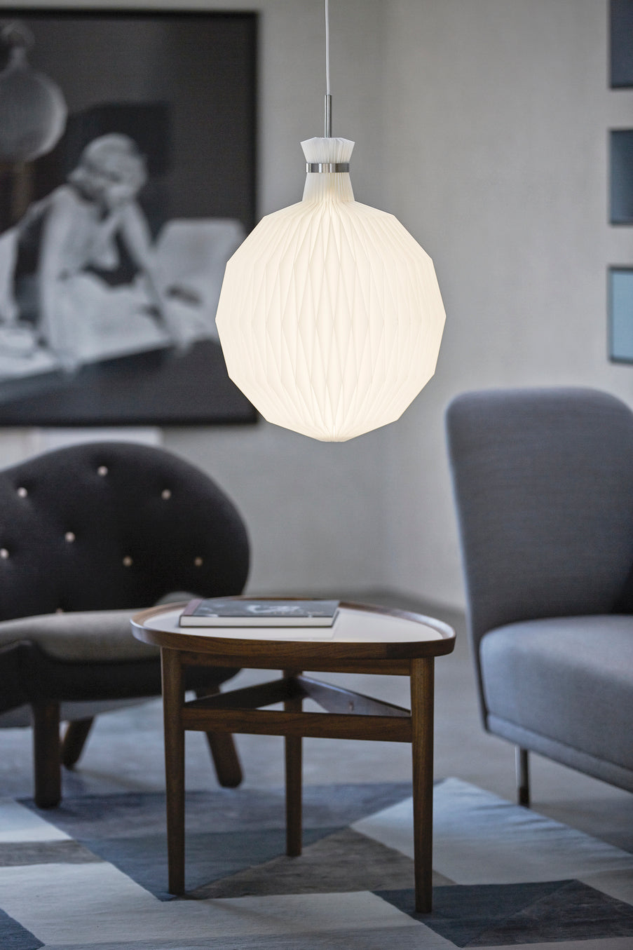 Hanglamp ophangset MODEL 101 zilver