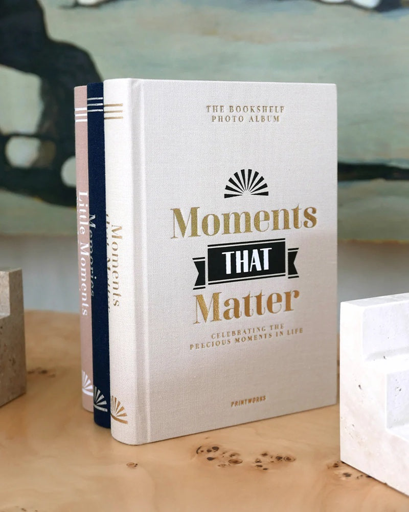 Photo Album MOMENTS THAT MATTER beige