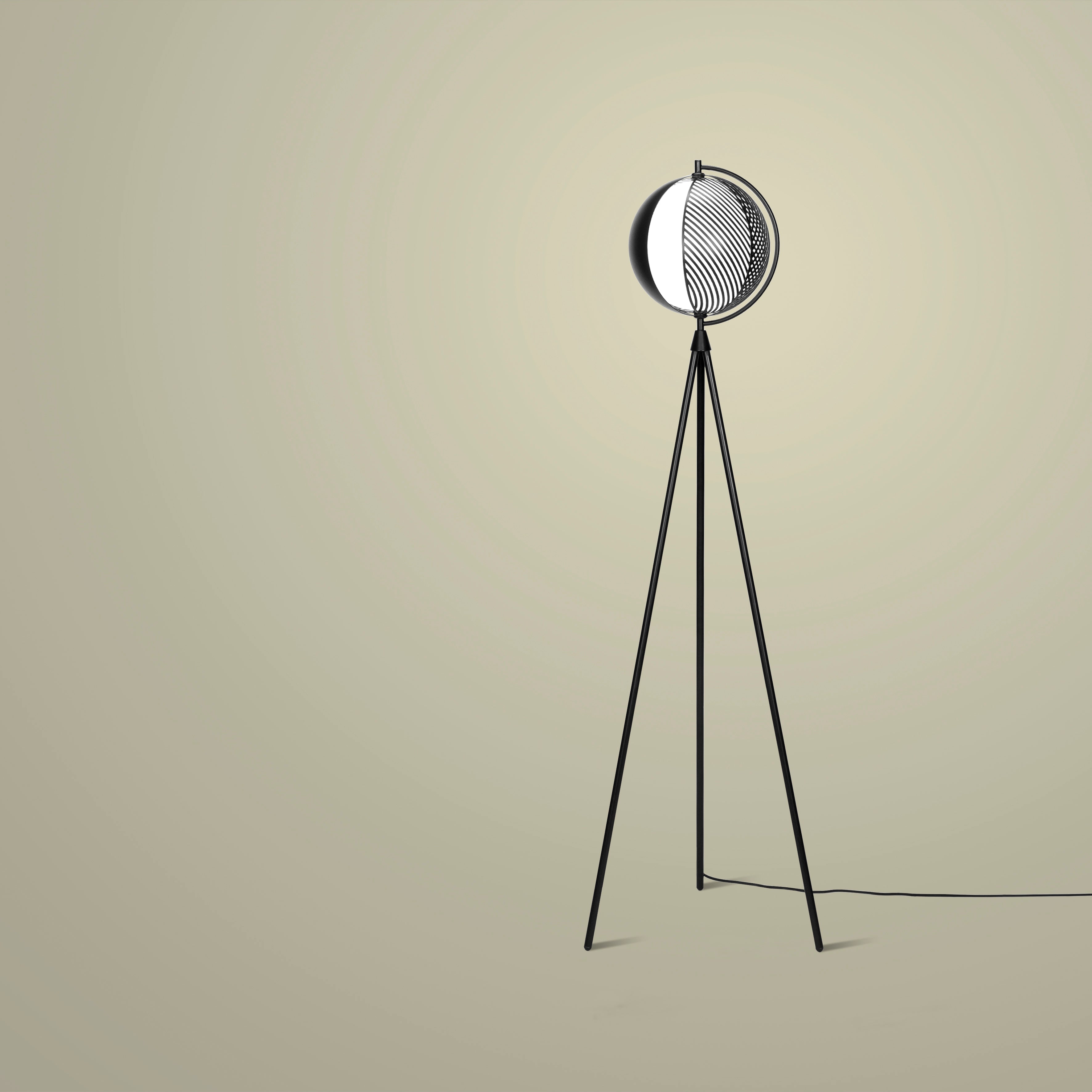 Vloerlamp MONDO zwart