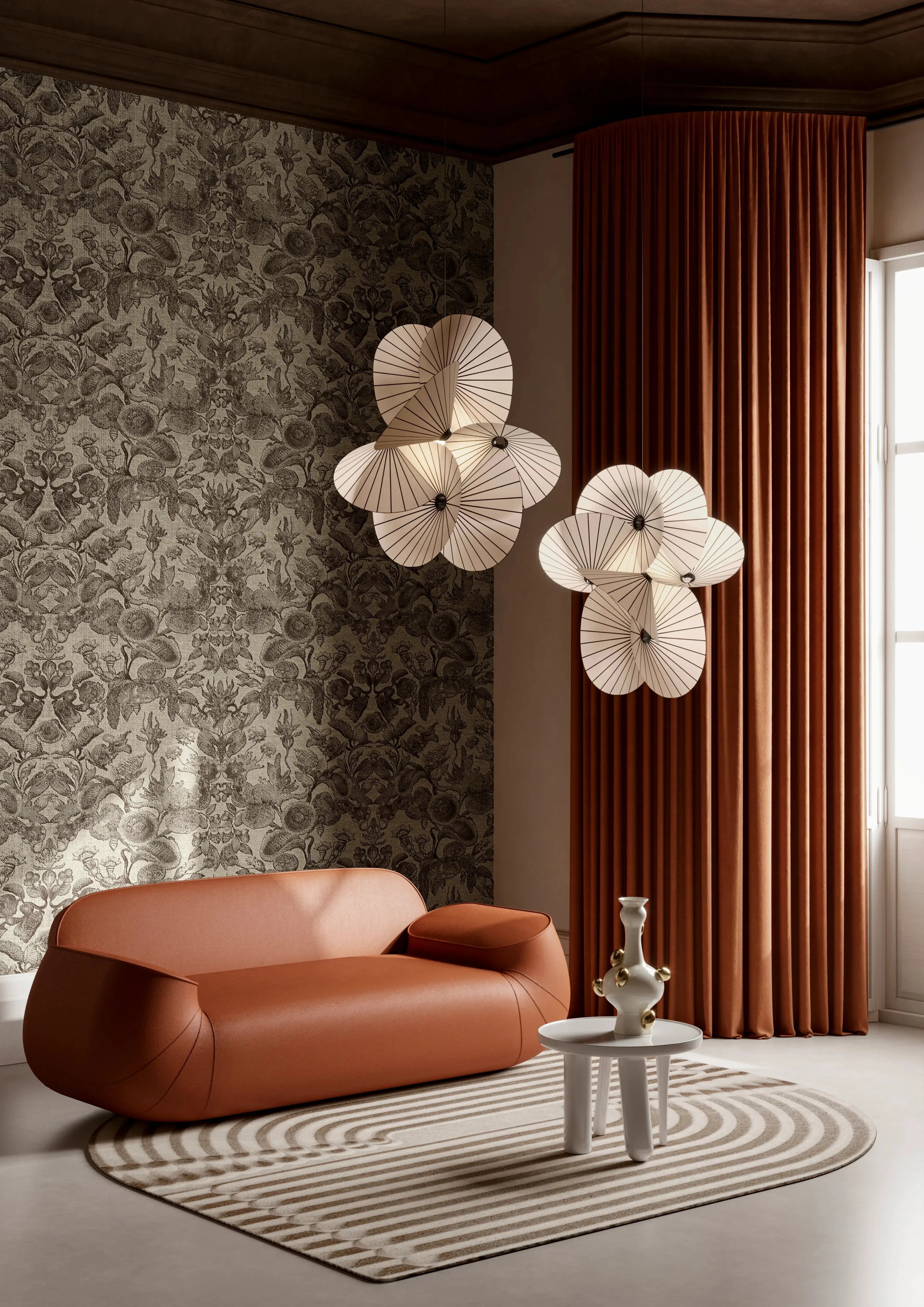 Lampa wisząca SERPENTINE LIGHT biały, marka Moooi