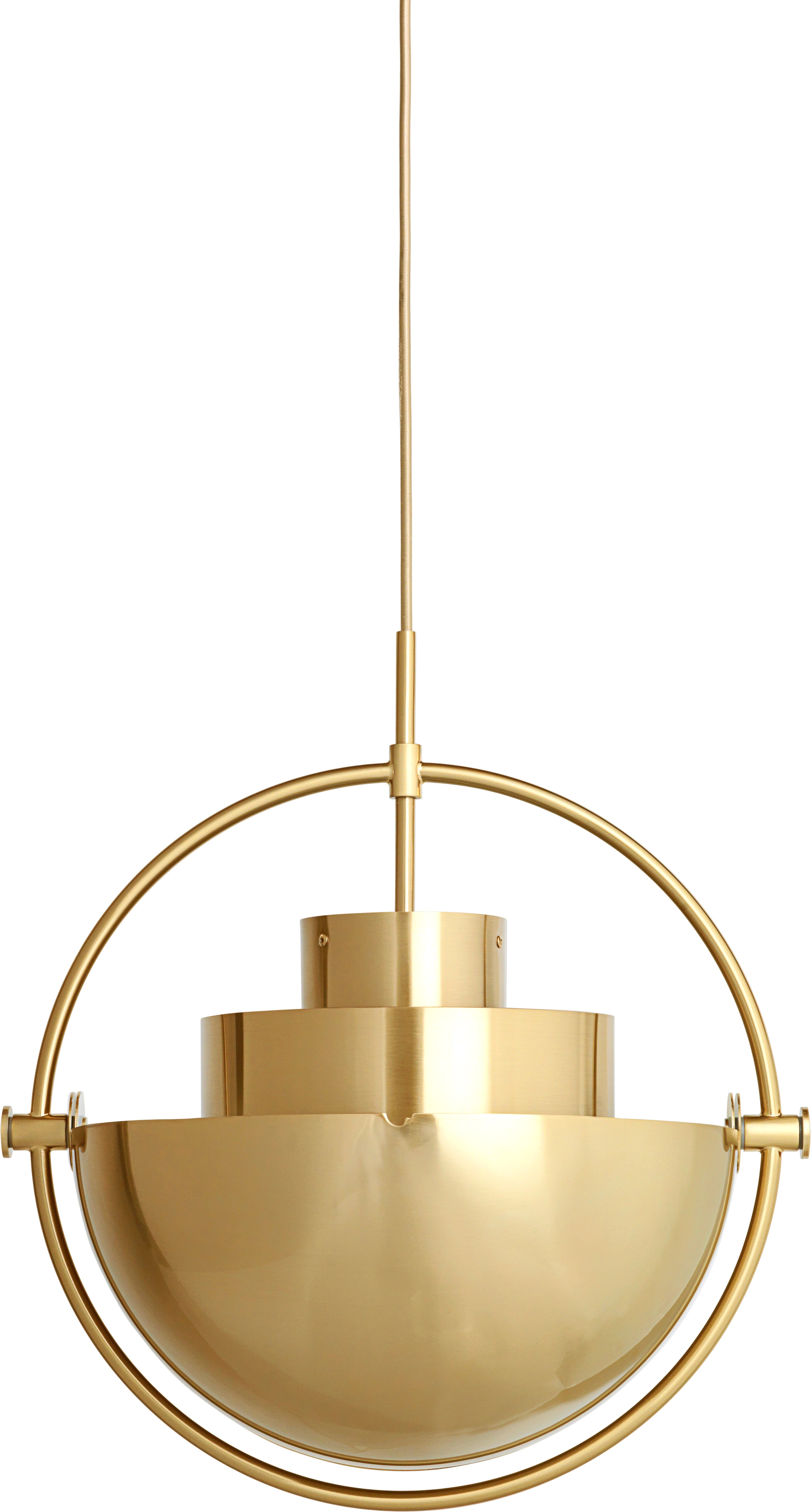 Hanglamp MULTI-LITE messing