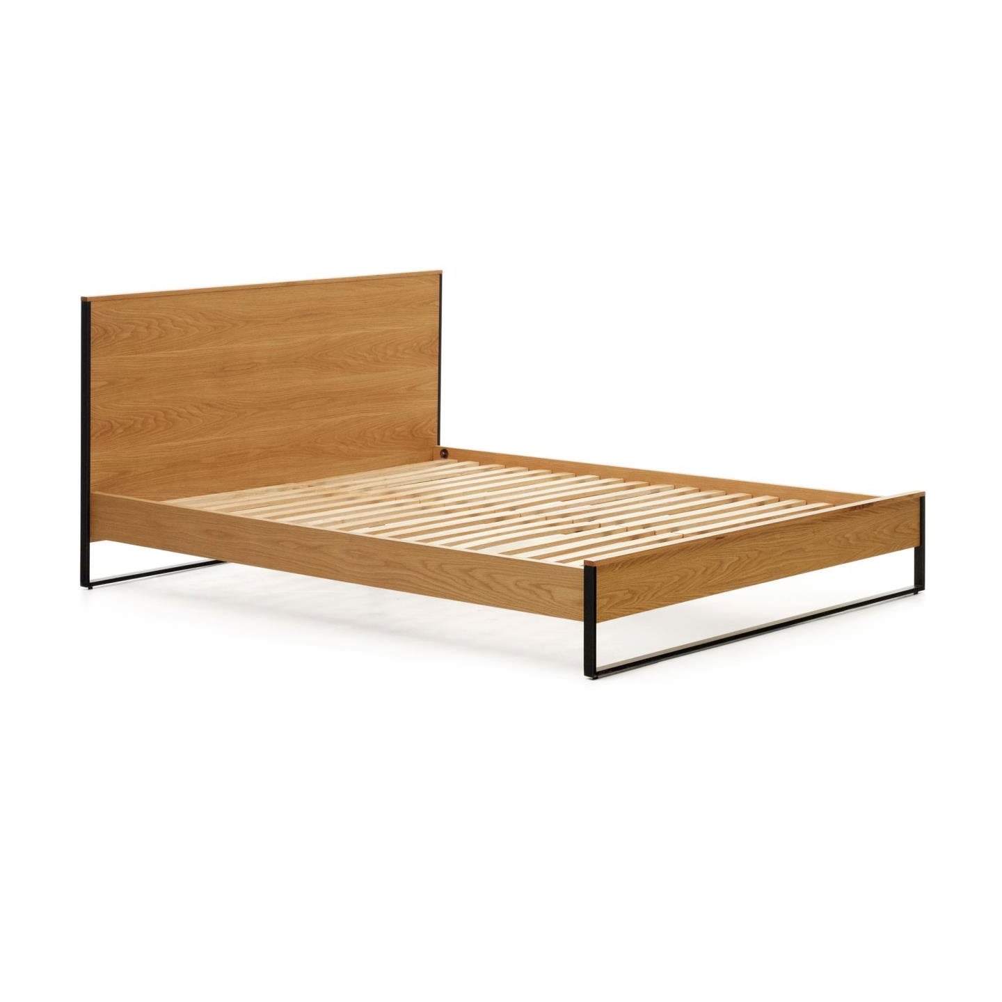 Łóżko TAIANA fornir dębowy La Forma 160x200 cm Eye on Design