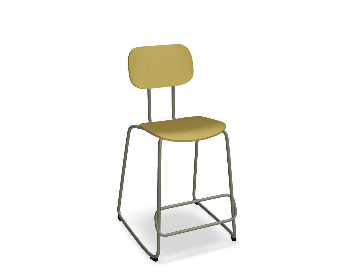 Hoker NEW SCHOOL oliwkowa podstawa – metal