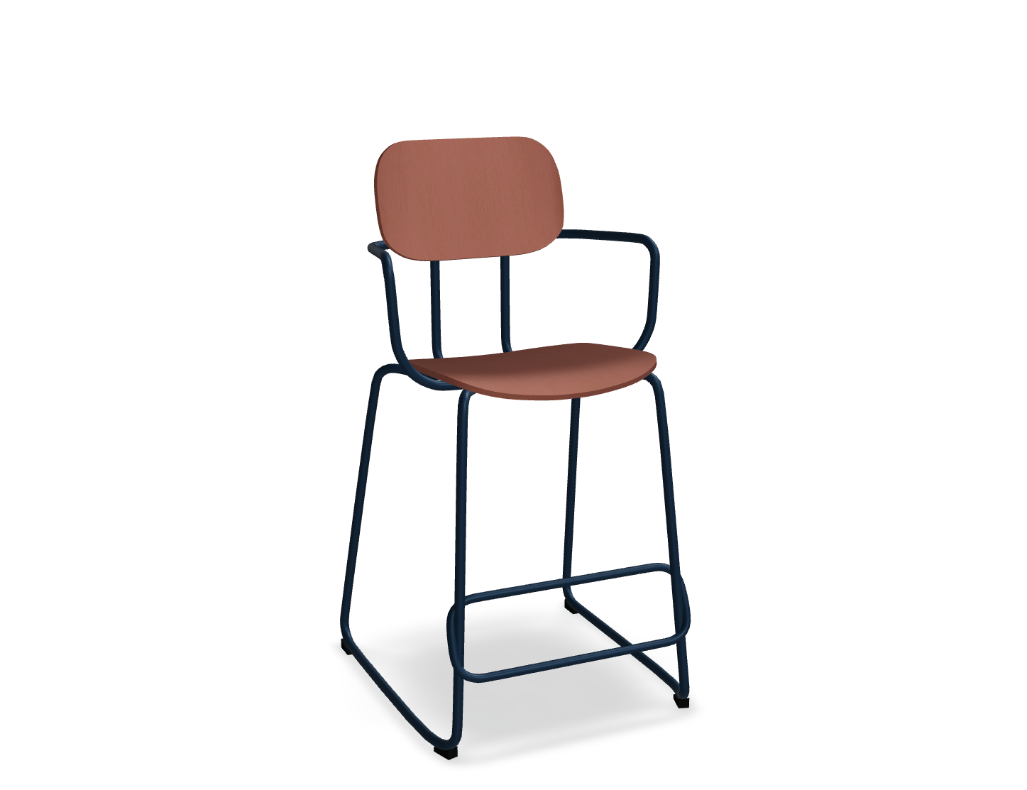 Hoker NEW SCHOOL niebieska podstawa – metal, .mdd