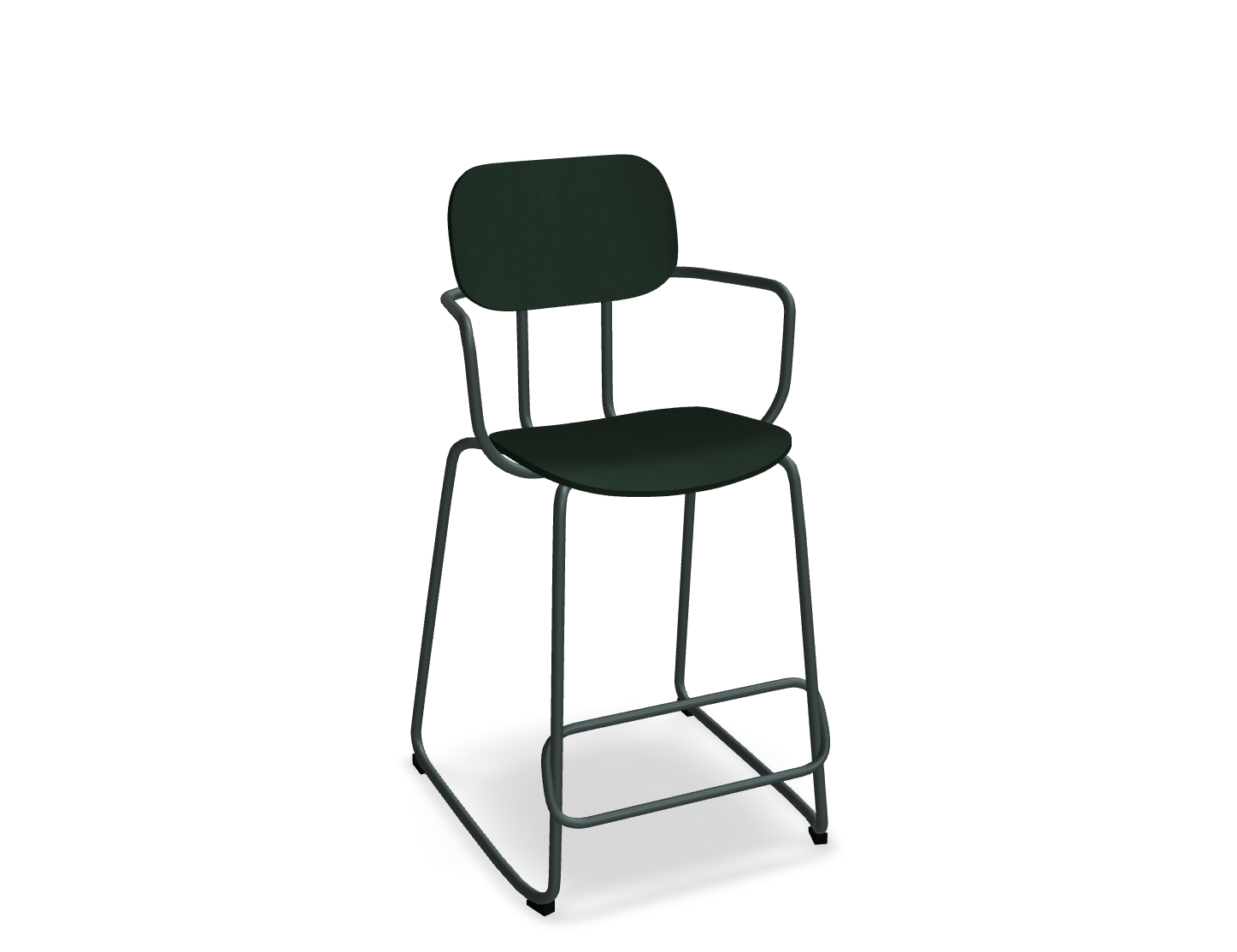 Hoker NEW SCHOOL ciemnozielona podstawa – metal, .mdd