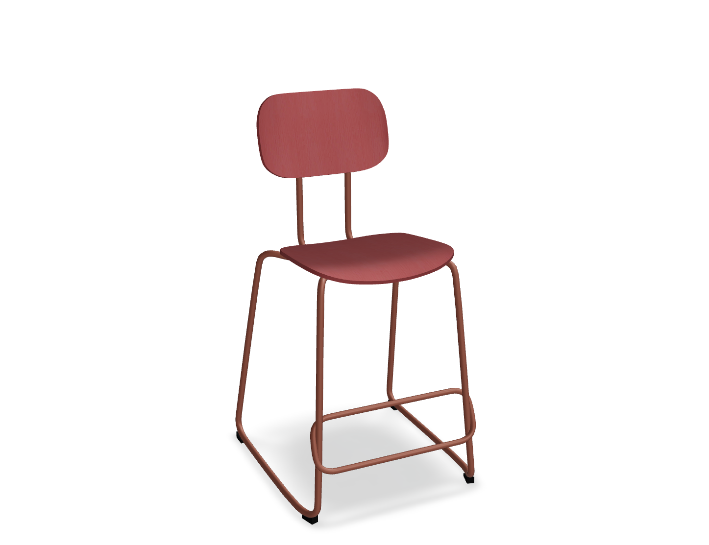 Hoker NEW SCHOOL ceglasta podstawa – metal, .mdd