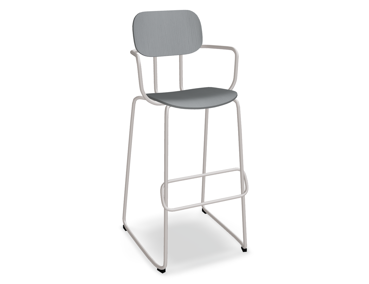 Hoker NEW SCHOOL beżowa podstawa – metal, .mdd