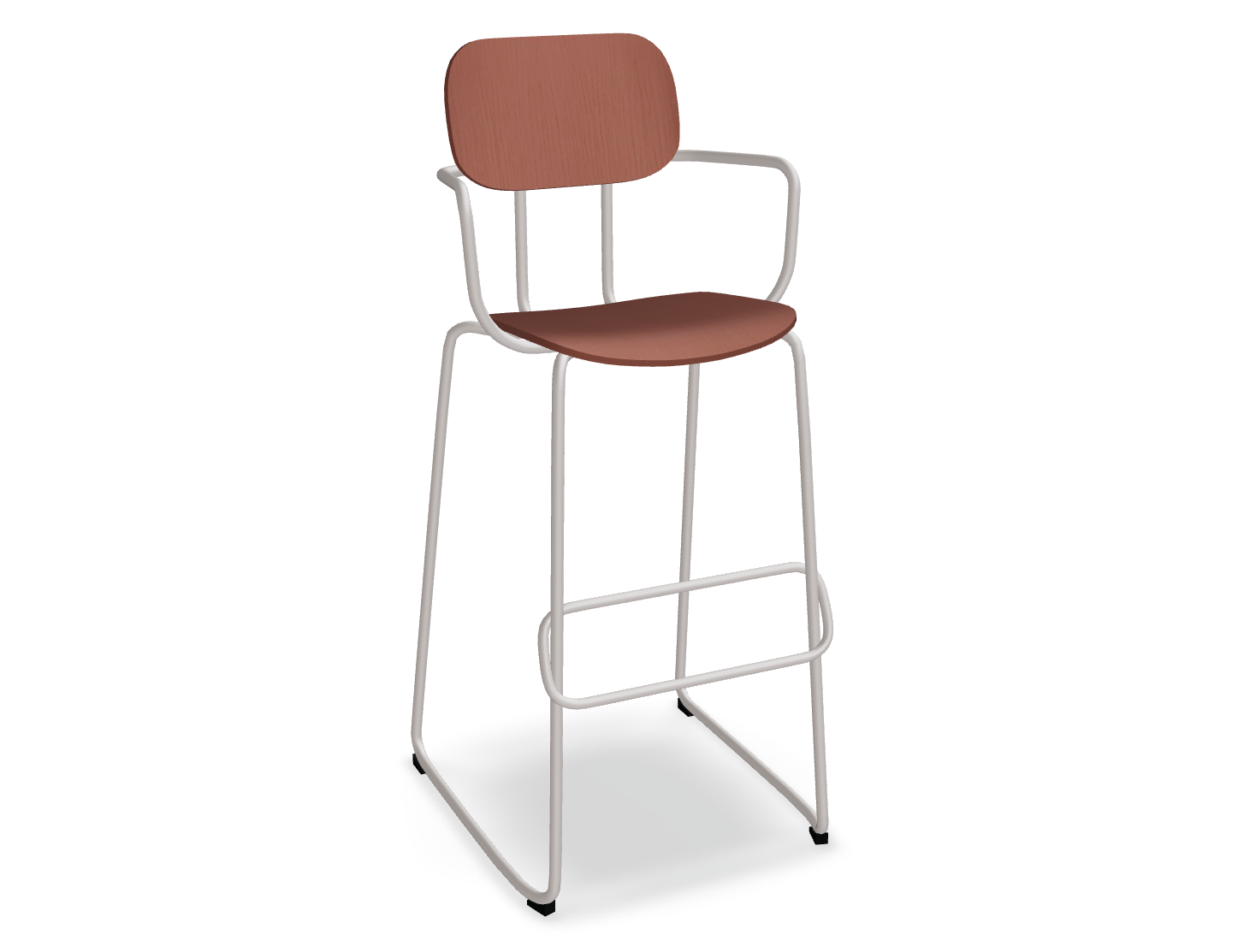 Hoker NEW SCHOOL beżowa podstawa – metal, .mdd