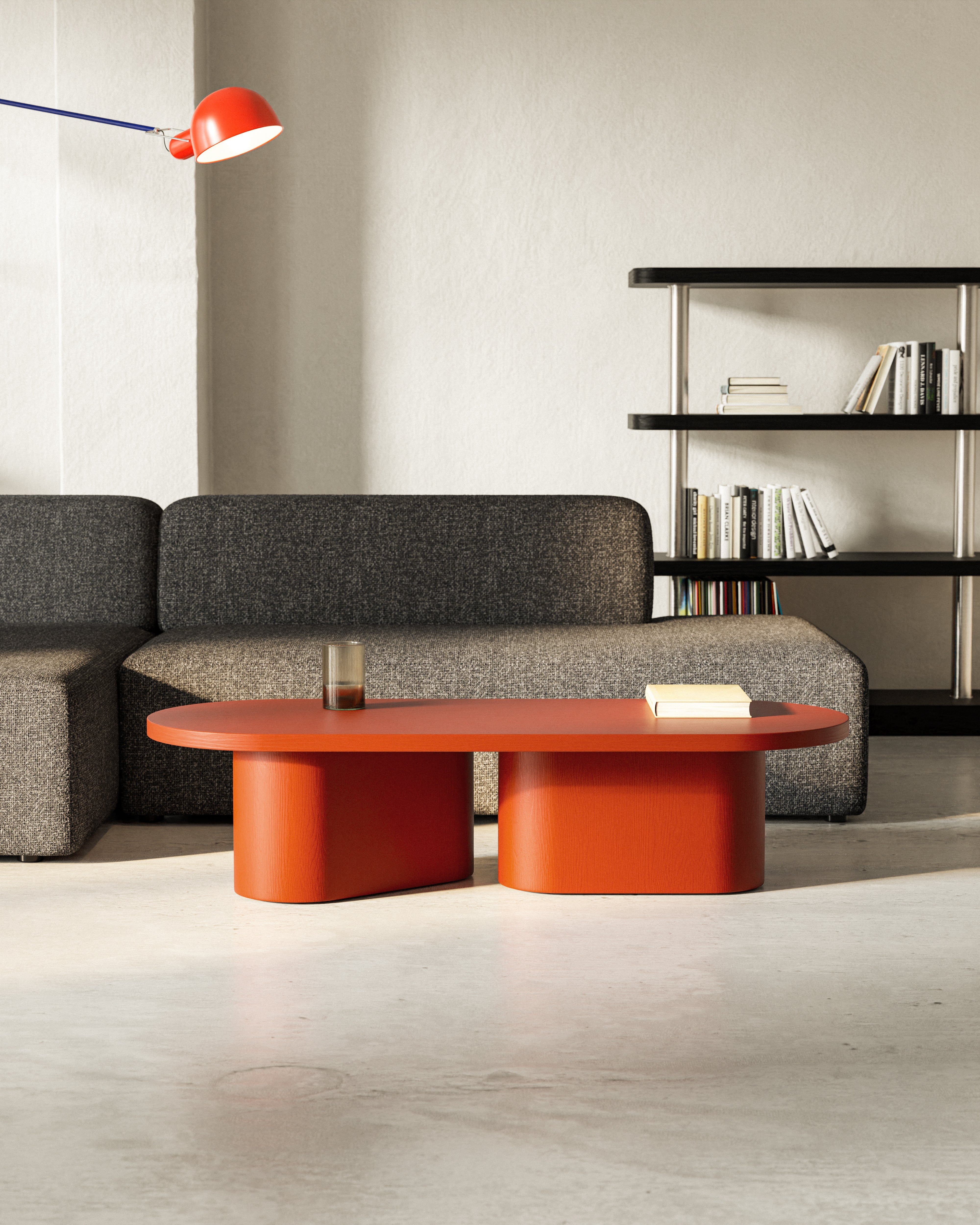 Rode rooibos salontafel NAL