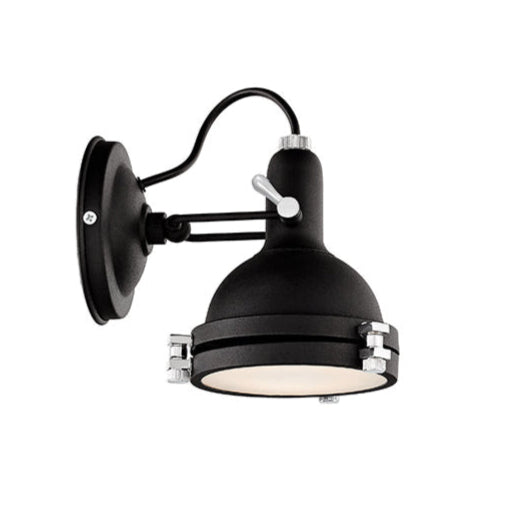 Wandlamp NAUTILIUS zwart