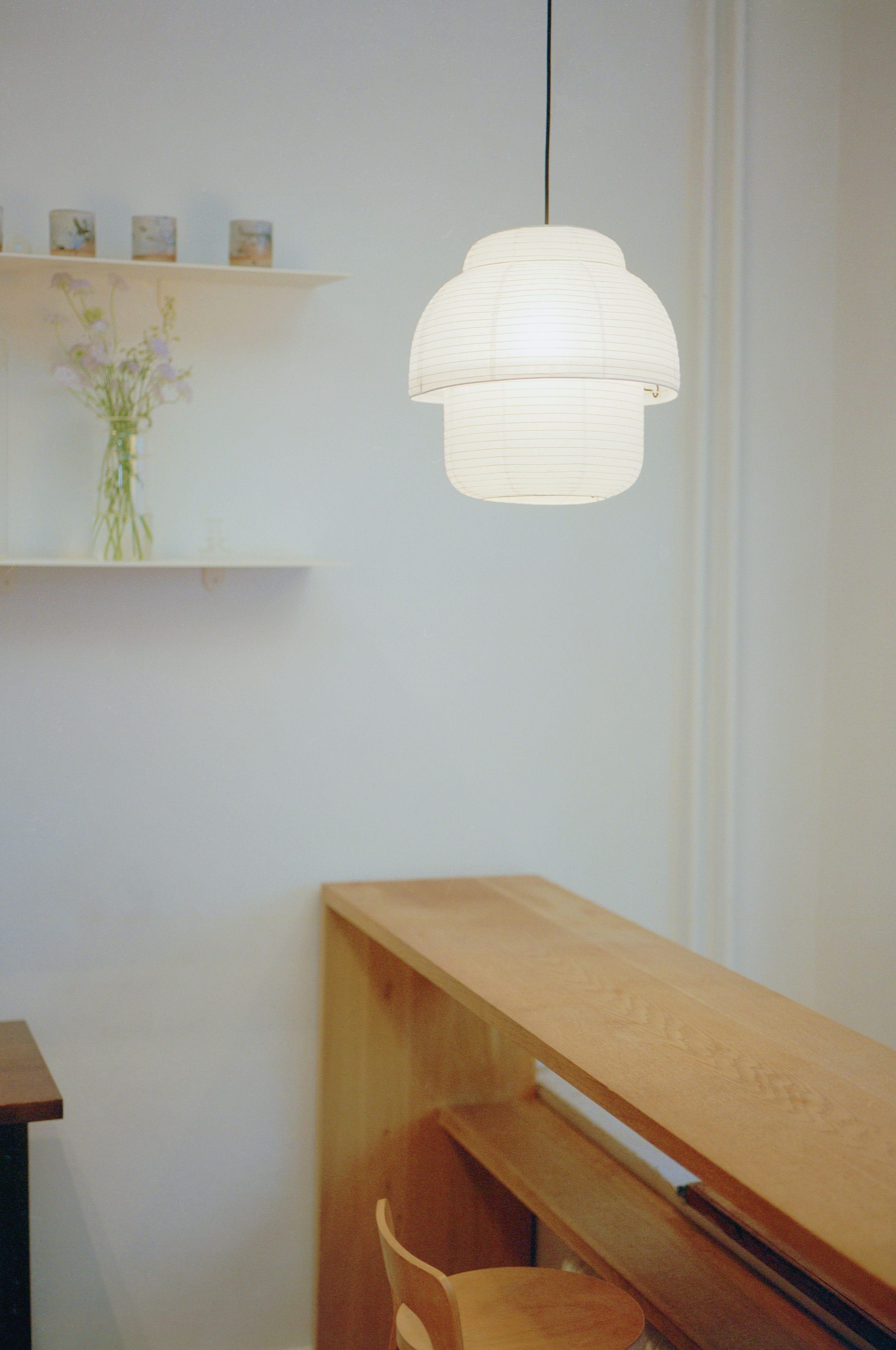 Lampa wisząca PAPIER DOUBLE biały – Made by Hand