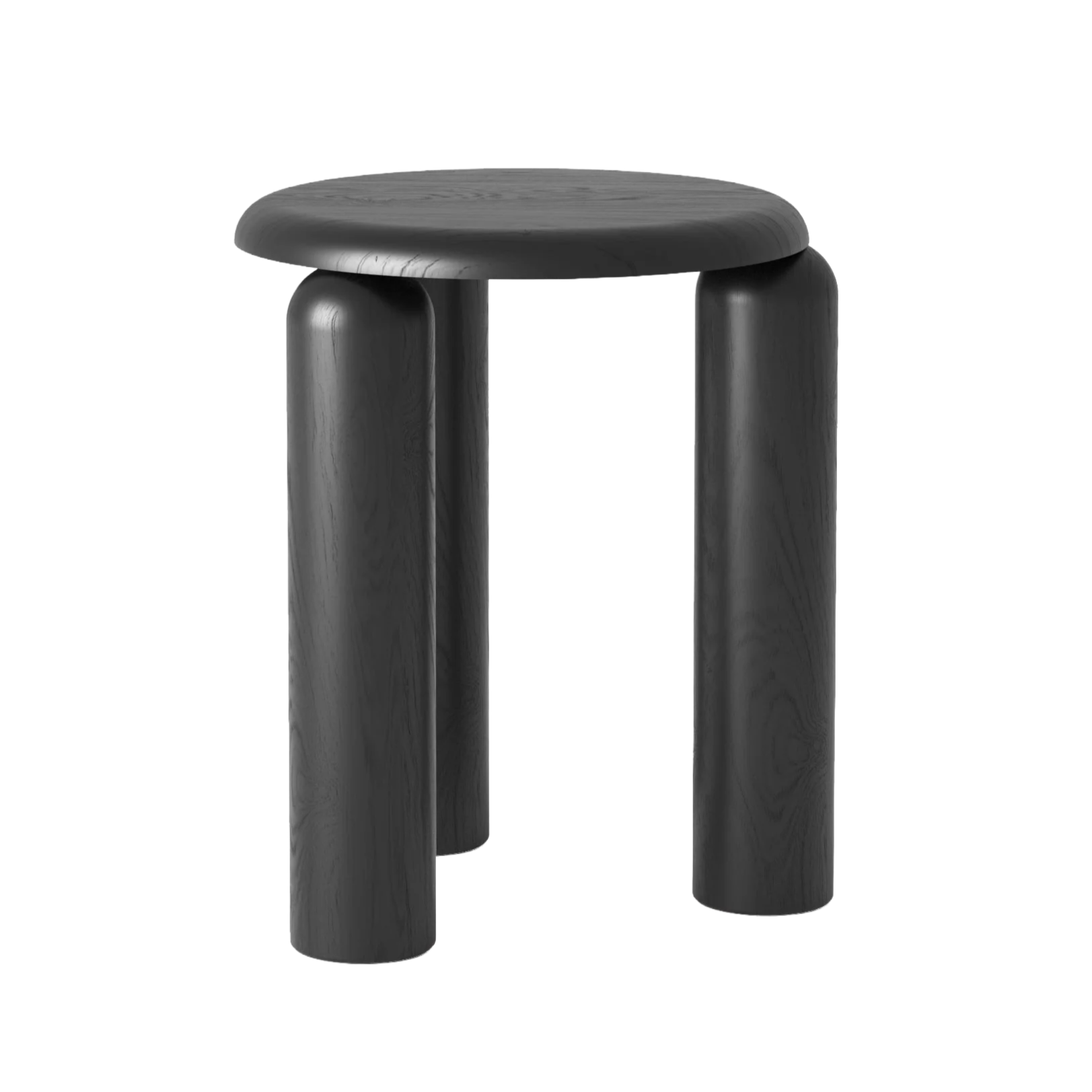 NEO zijtafel zwart essenhout