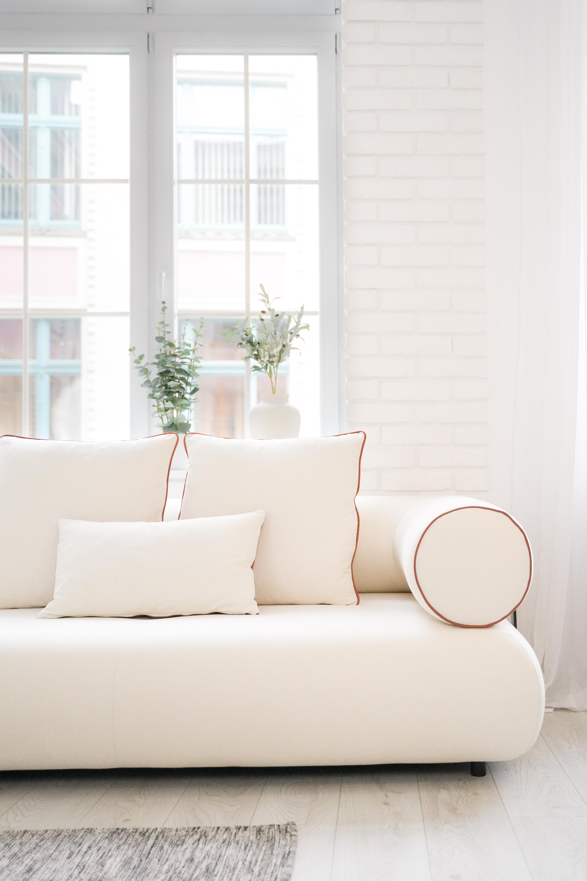 Modulaire rechtse hoekbank CASABLANCA gepersonaliseerd