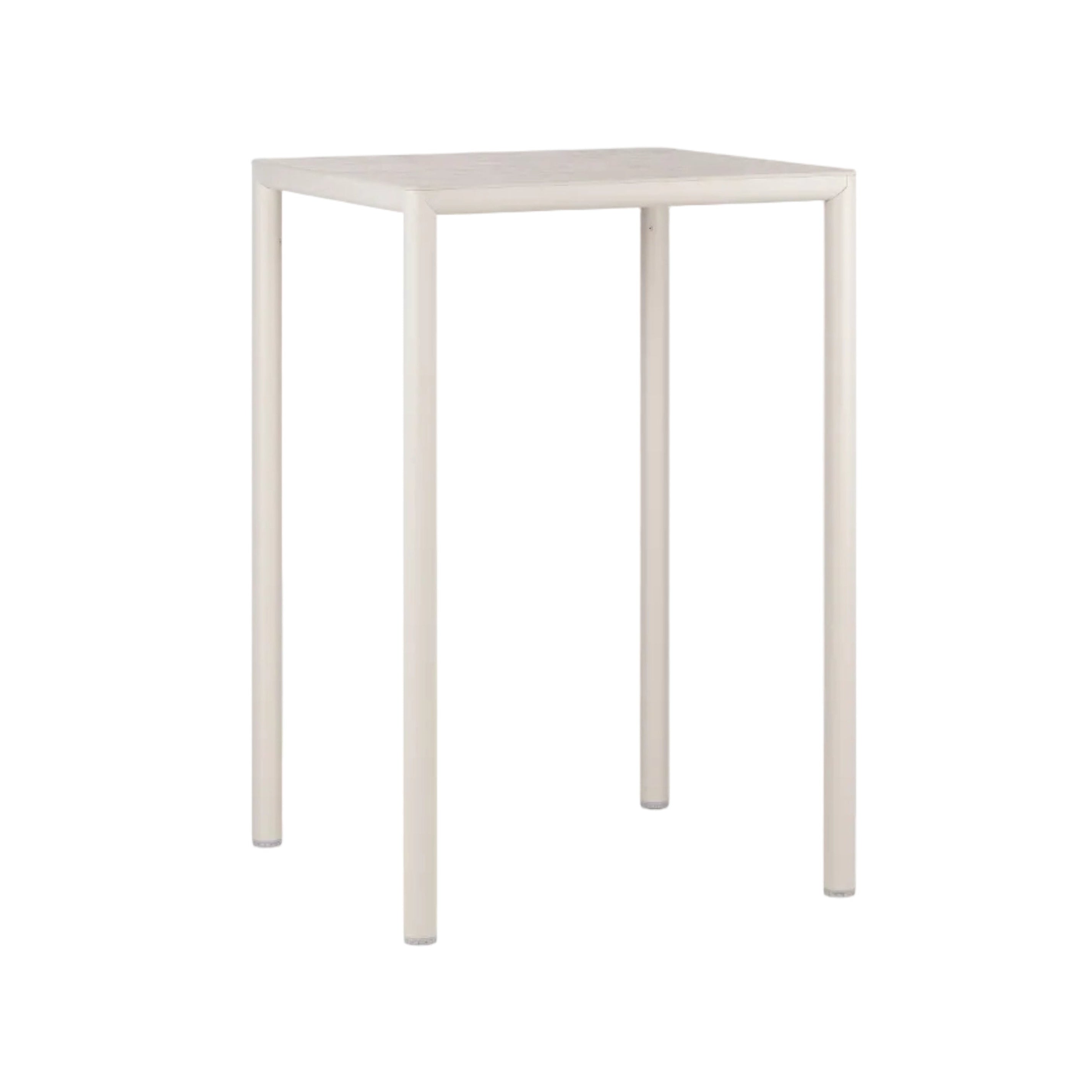 Quadratischer Außenstolik PIAVE HIGH beige