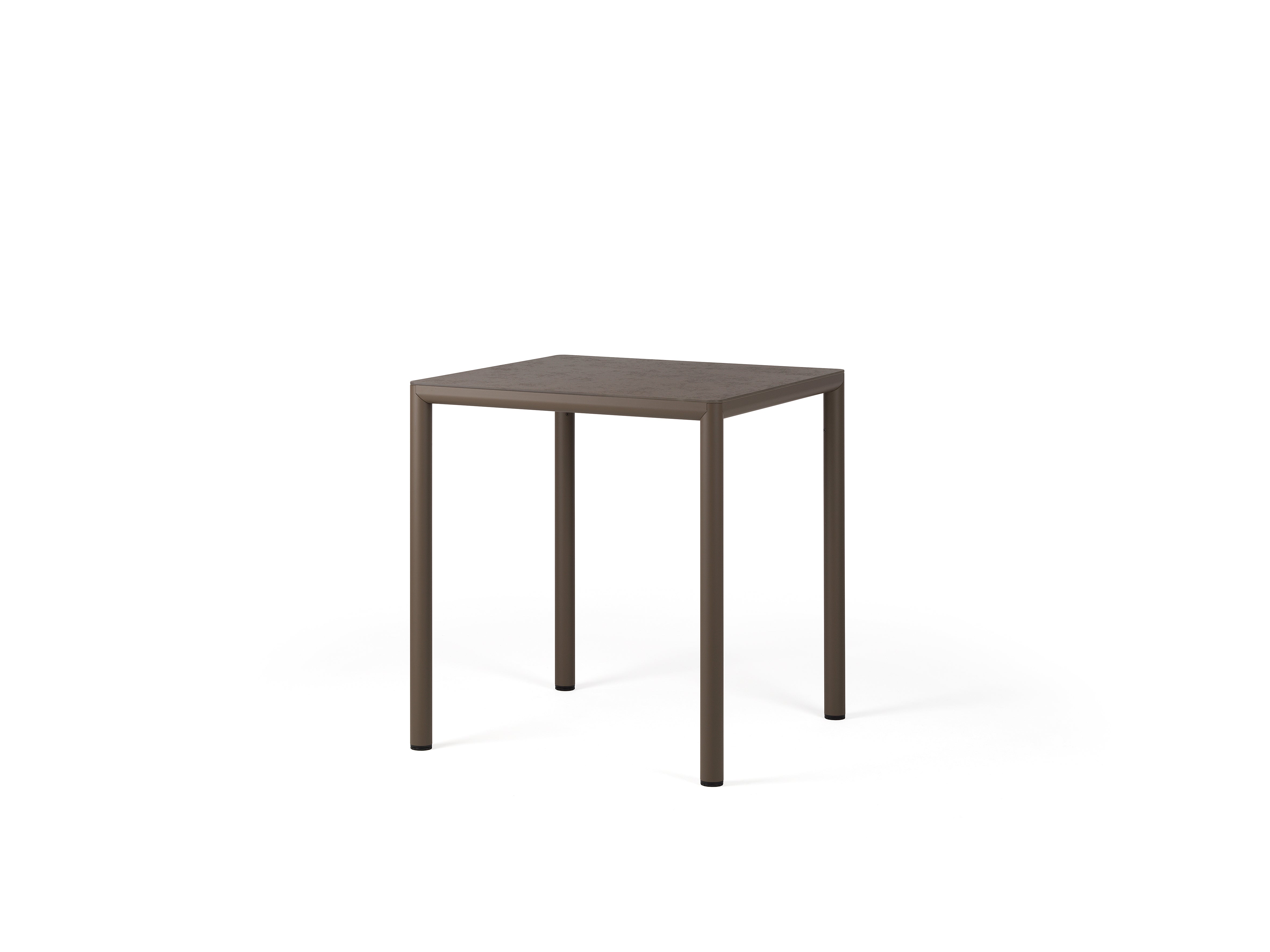 PIAVE Brown Square Outdoor Table