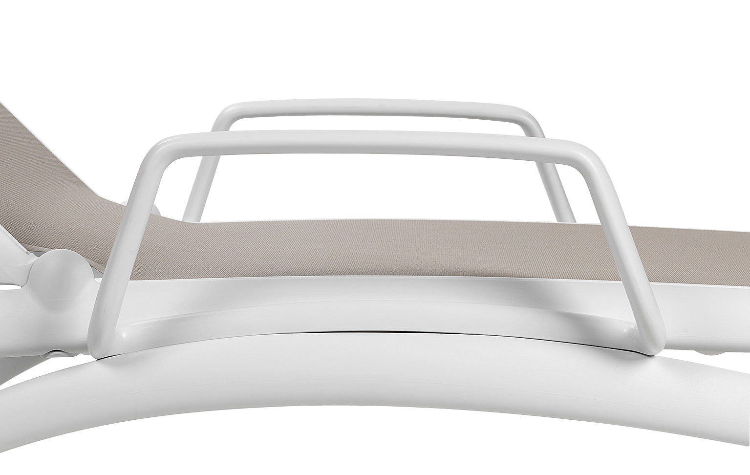 ATLANTICO taupe outdoor lounger