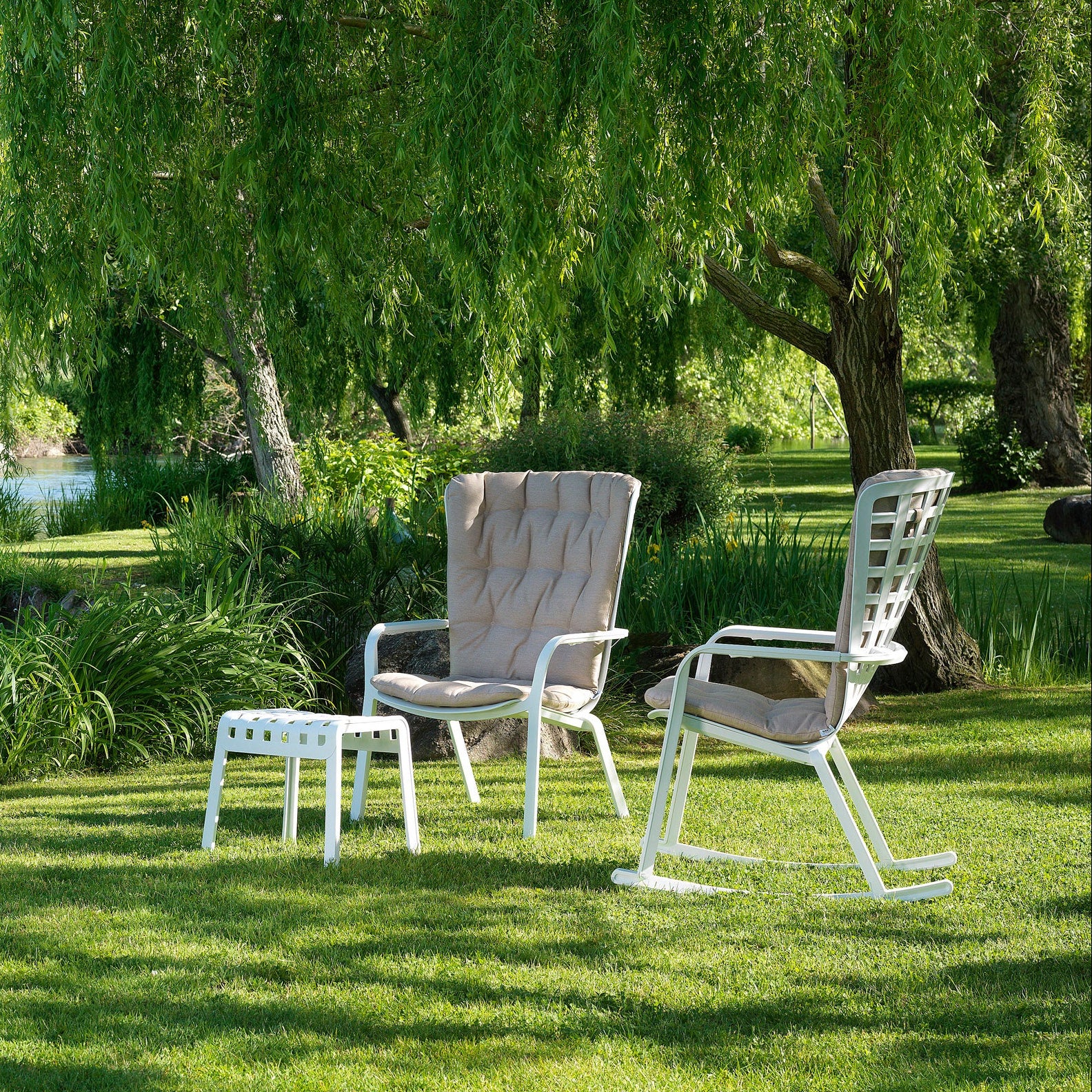 Außen-Podest POGGIO anthrazit