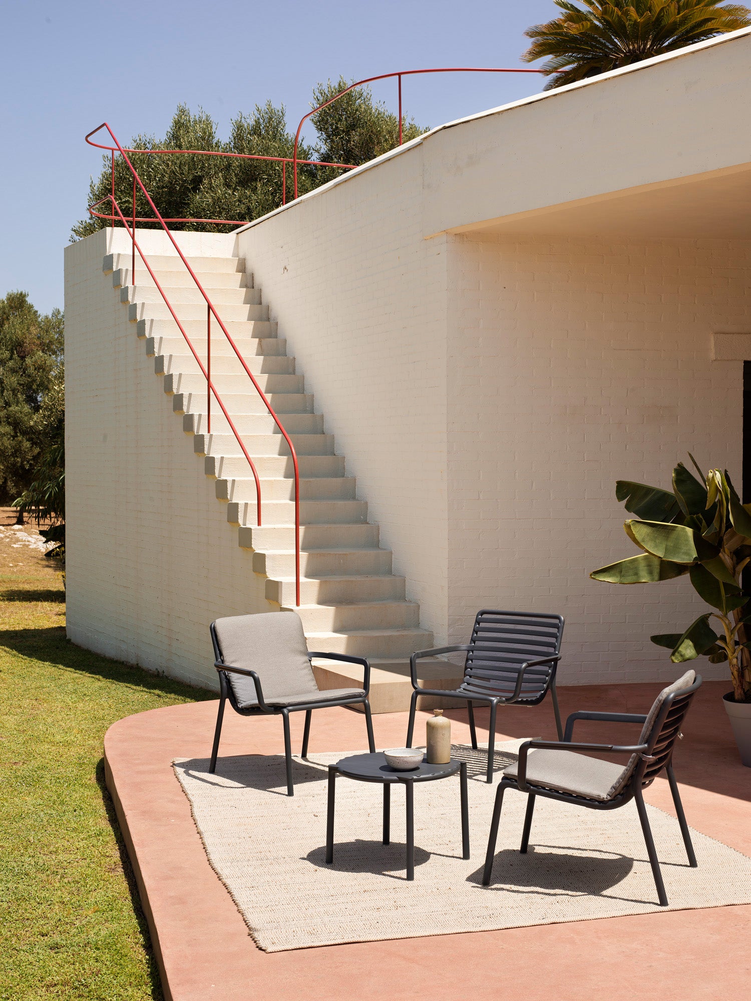 Außenstuhl DOGA anthrazit