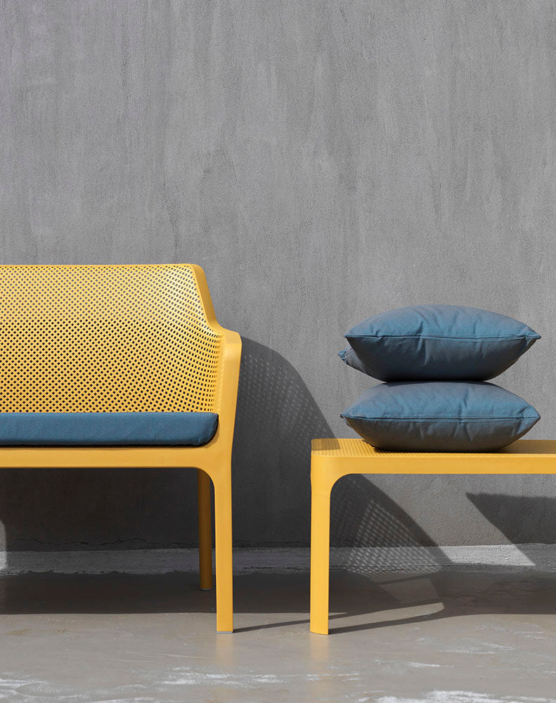 NET Outdoor Bench Mustard