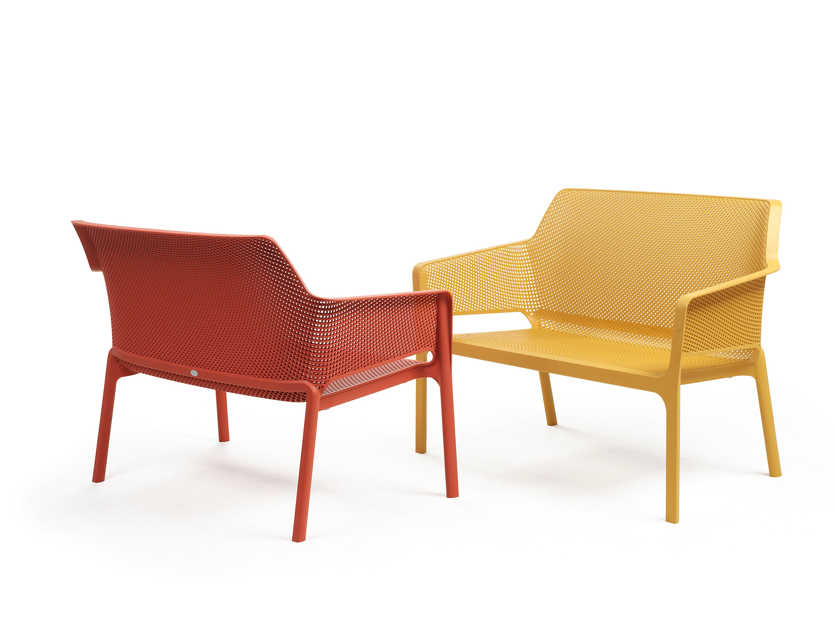 NET Outdoor Bench Mustard