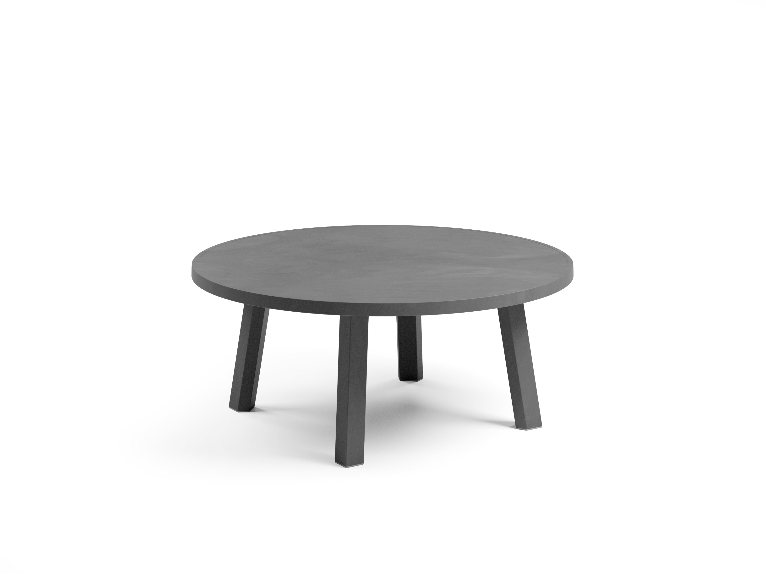 MAXIMO Graphite Round Outdoor Side Table