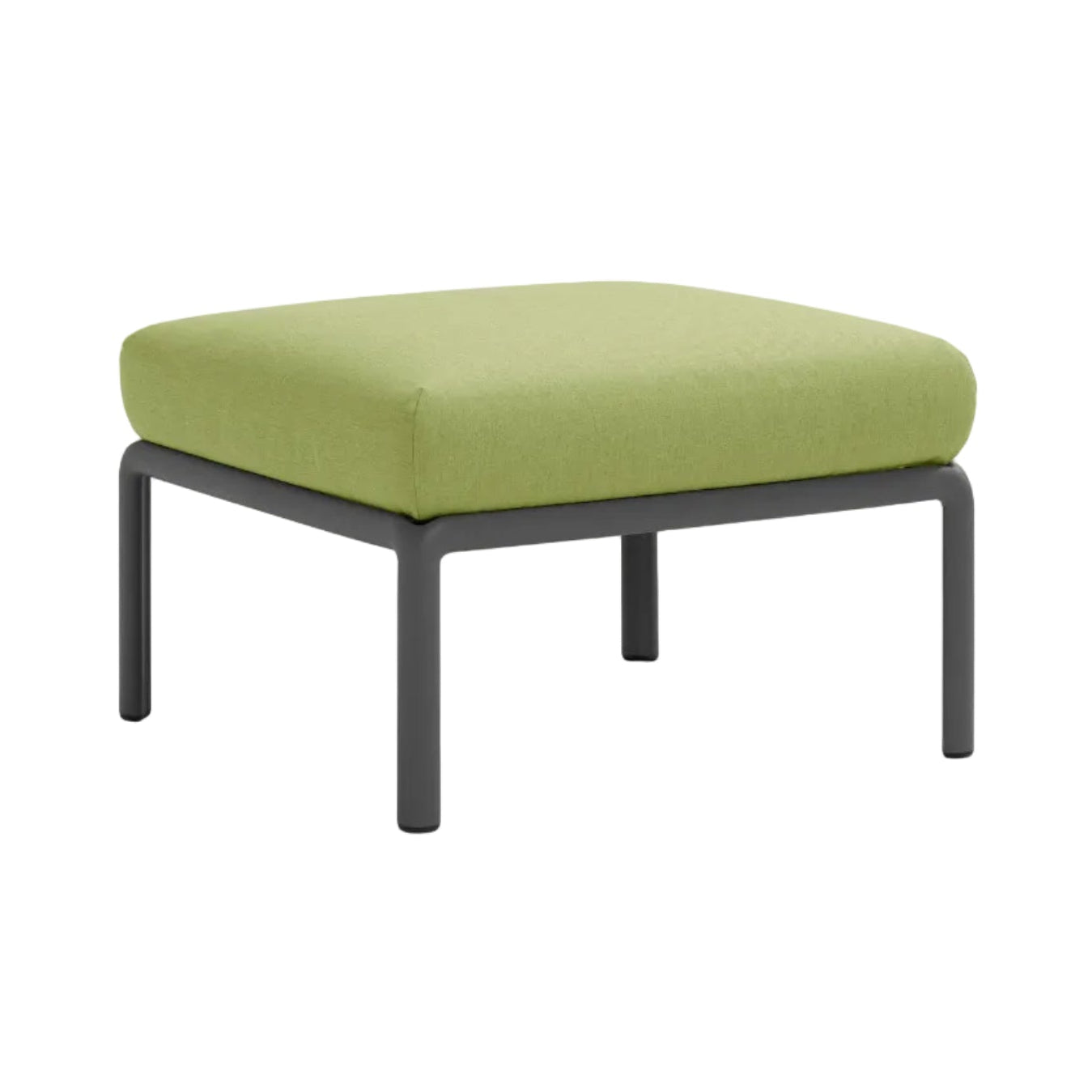 Buitenpuf KOMODO groen Sunbrella® met antracietkleurige basis