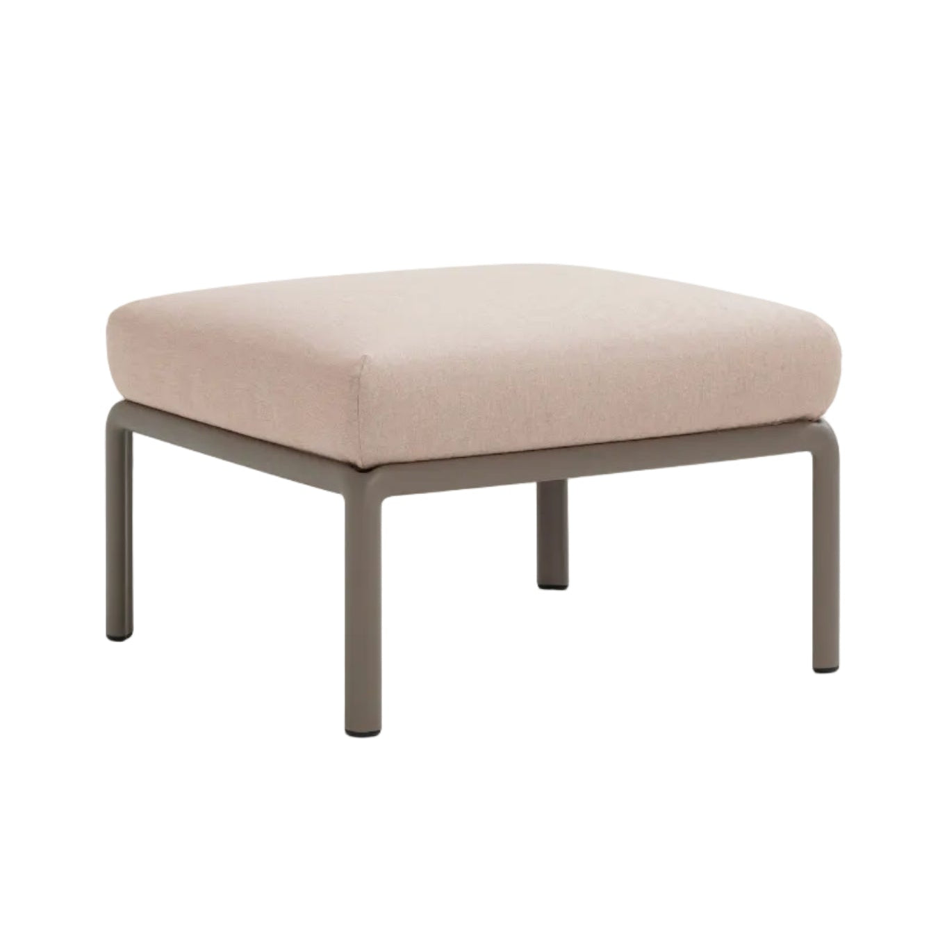 Buitenpuf KOMODO beige Sunbrella® met taupe basis