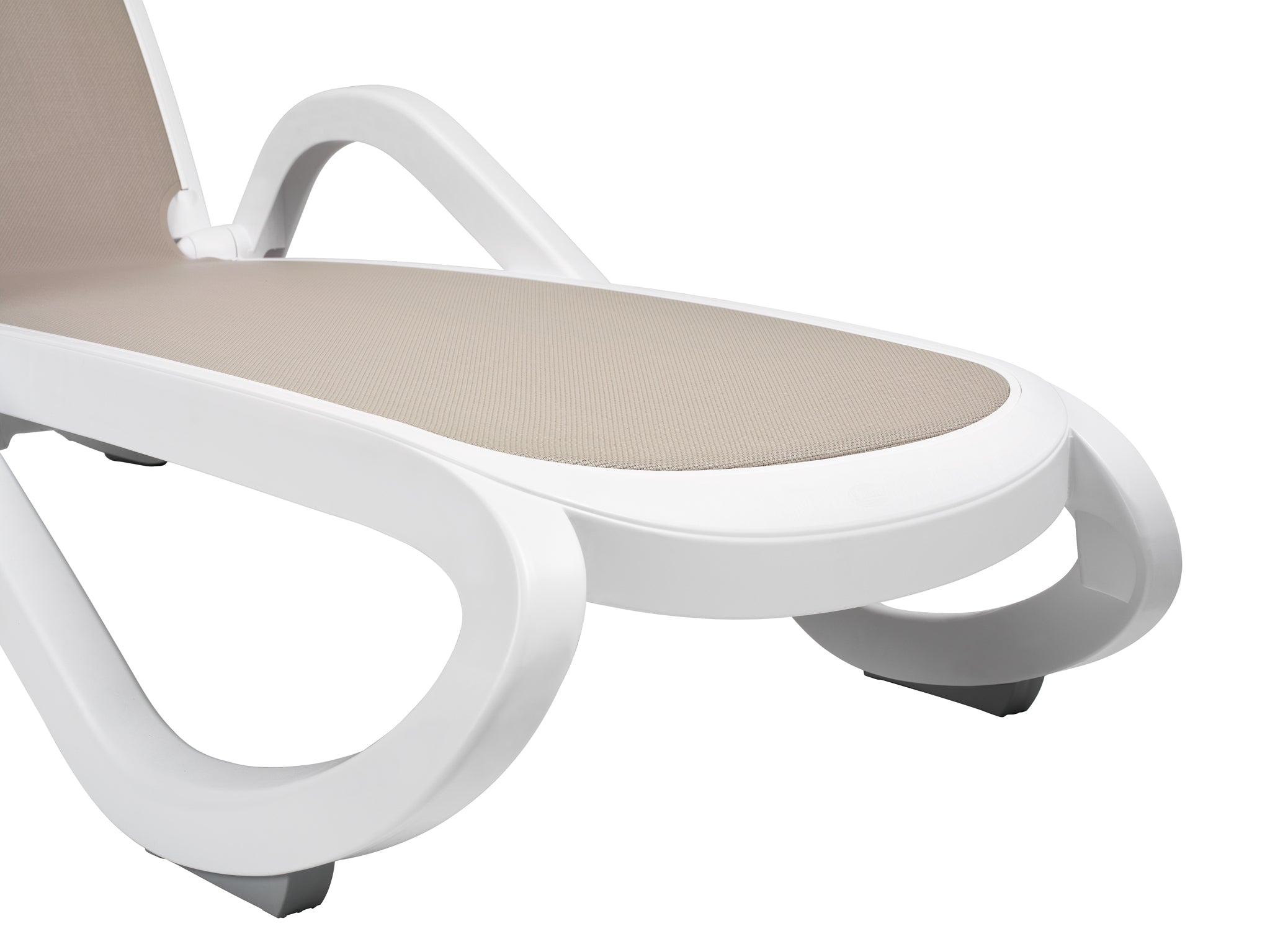 ALFA Anthracite Outdoor Lounger