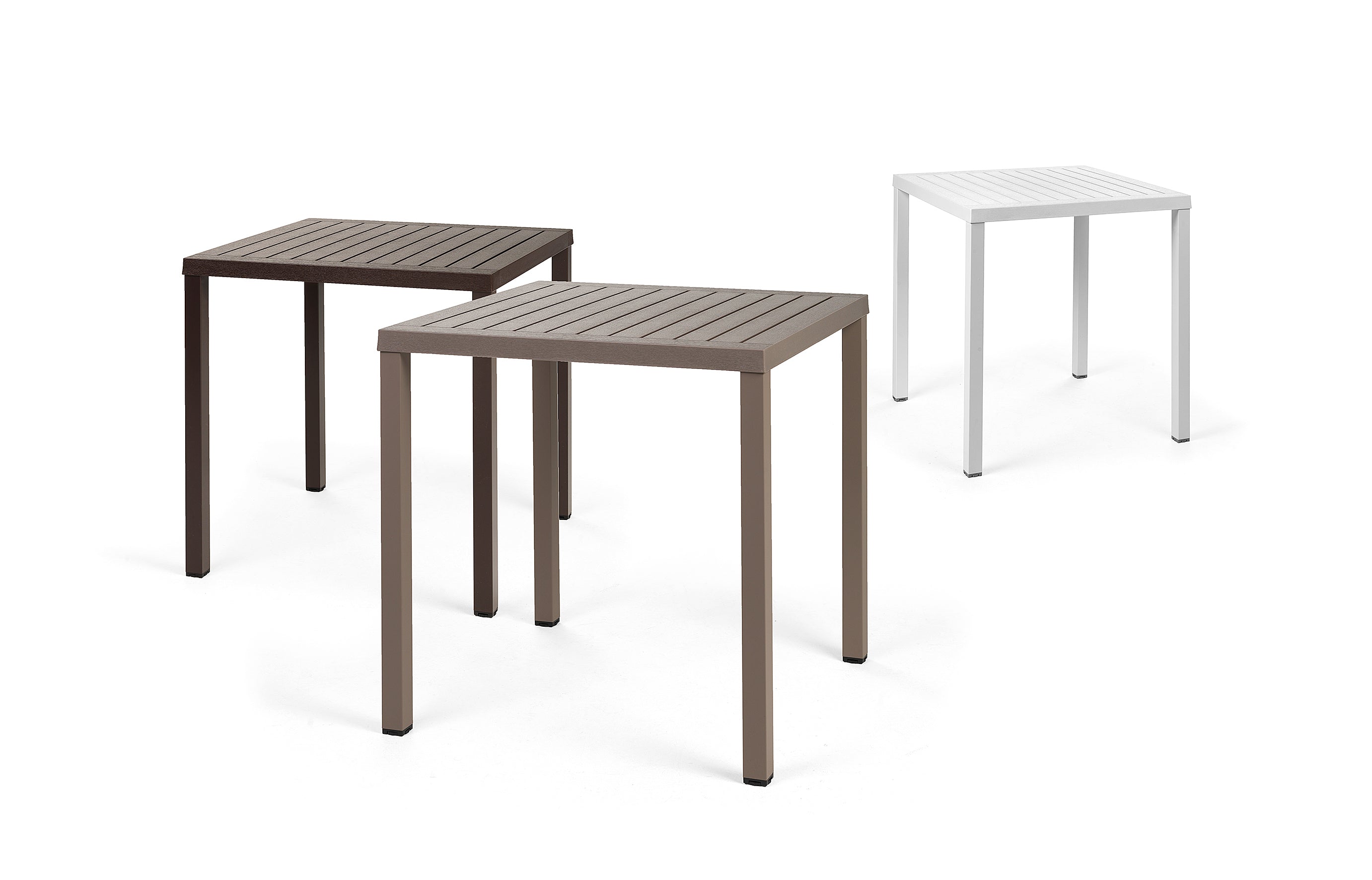 CUBE Taupe Square Outdoor Table