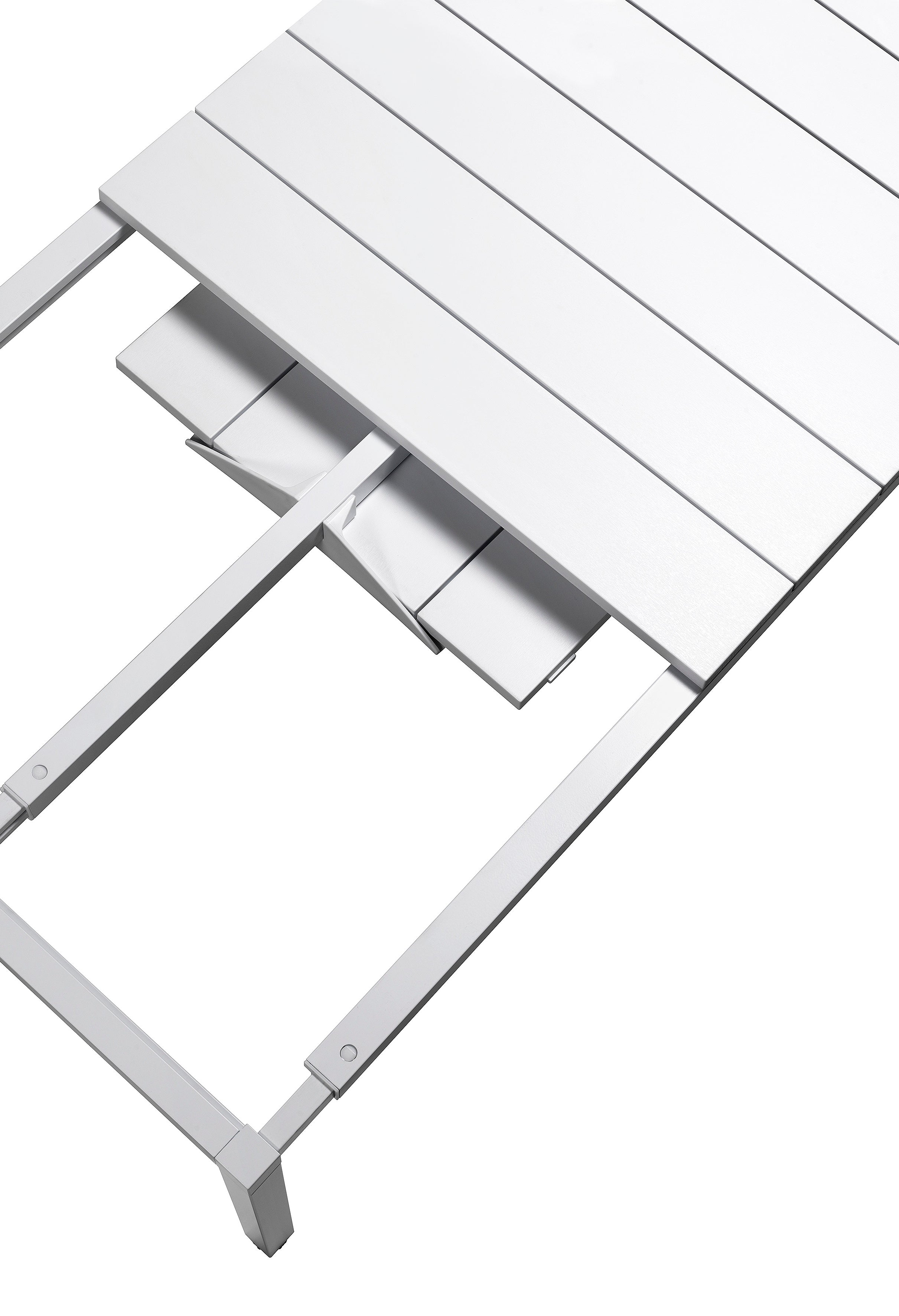 Ausziehbarer Gartentisch RIO taupe