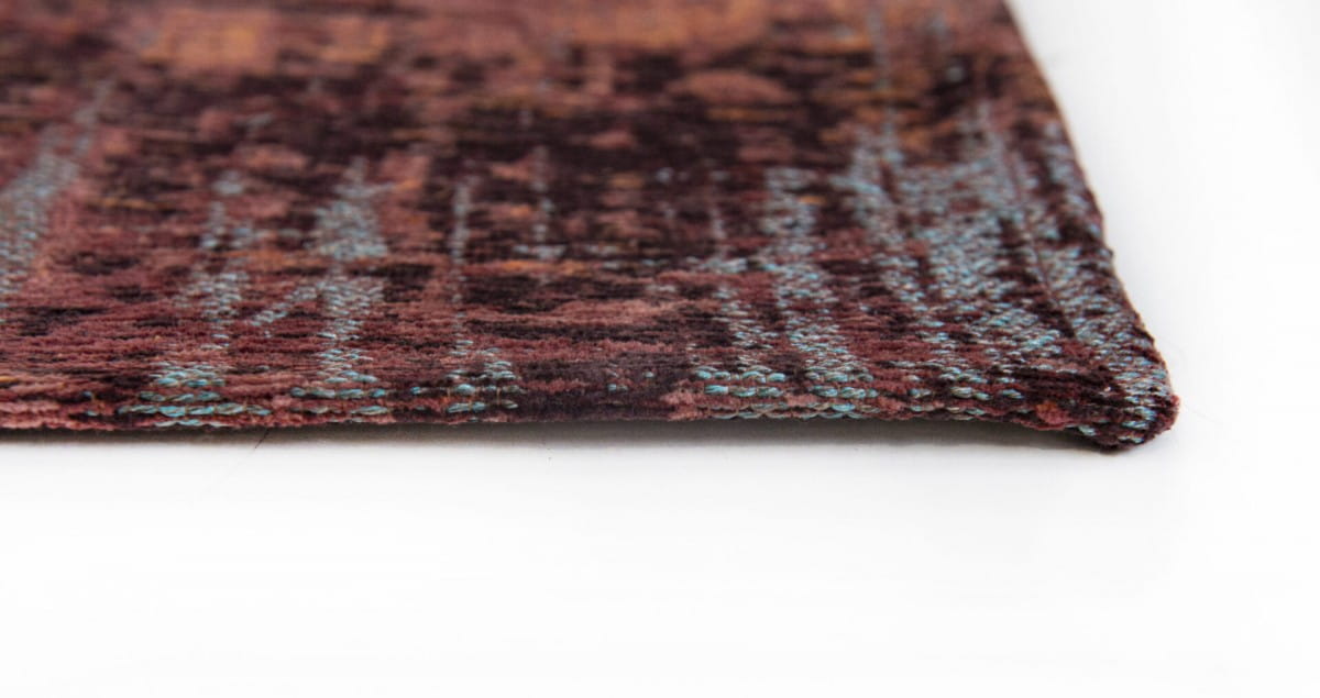 Streifen Teppich Nassau rot rot