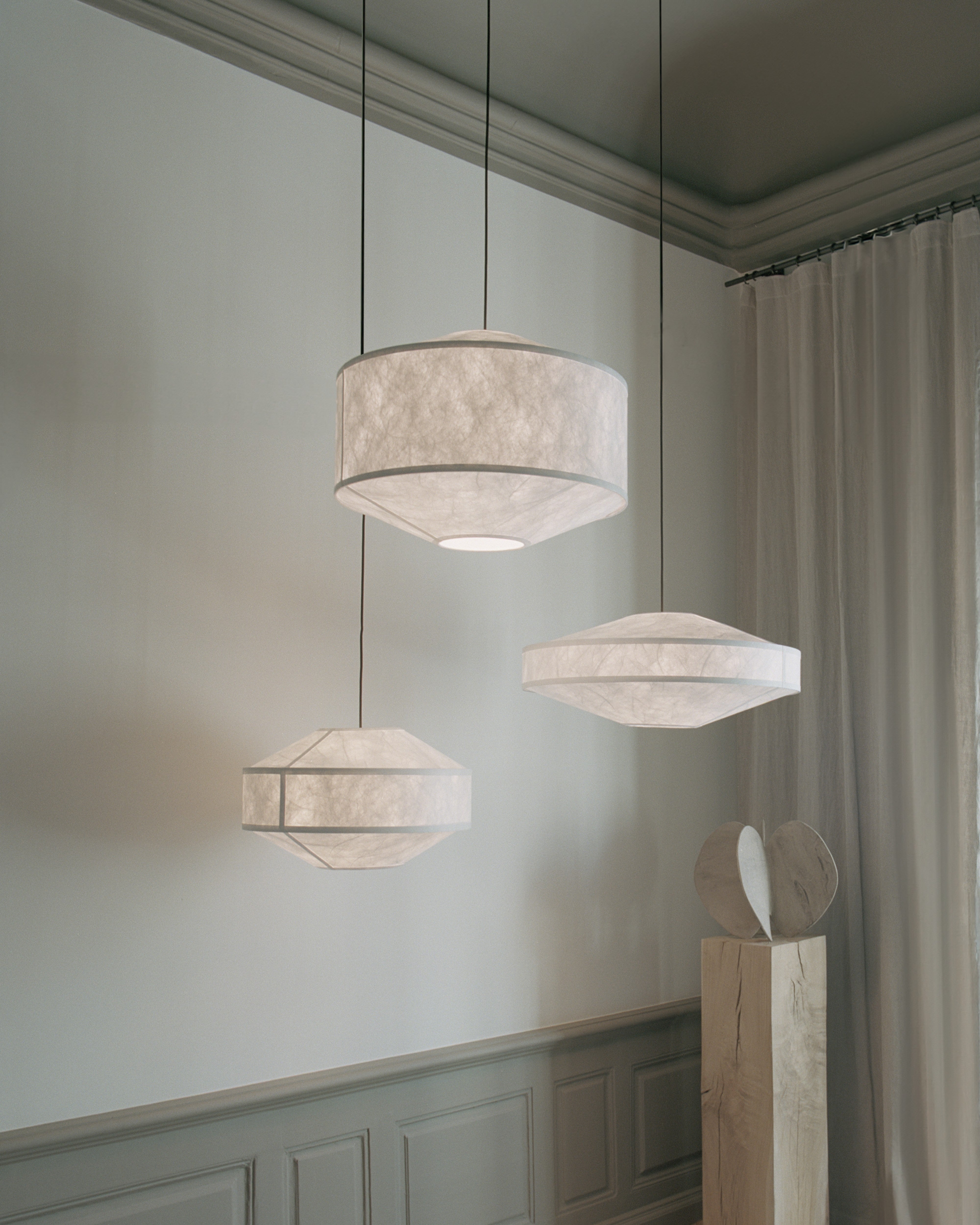 Hanglamp KITE wit