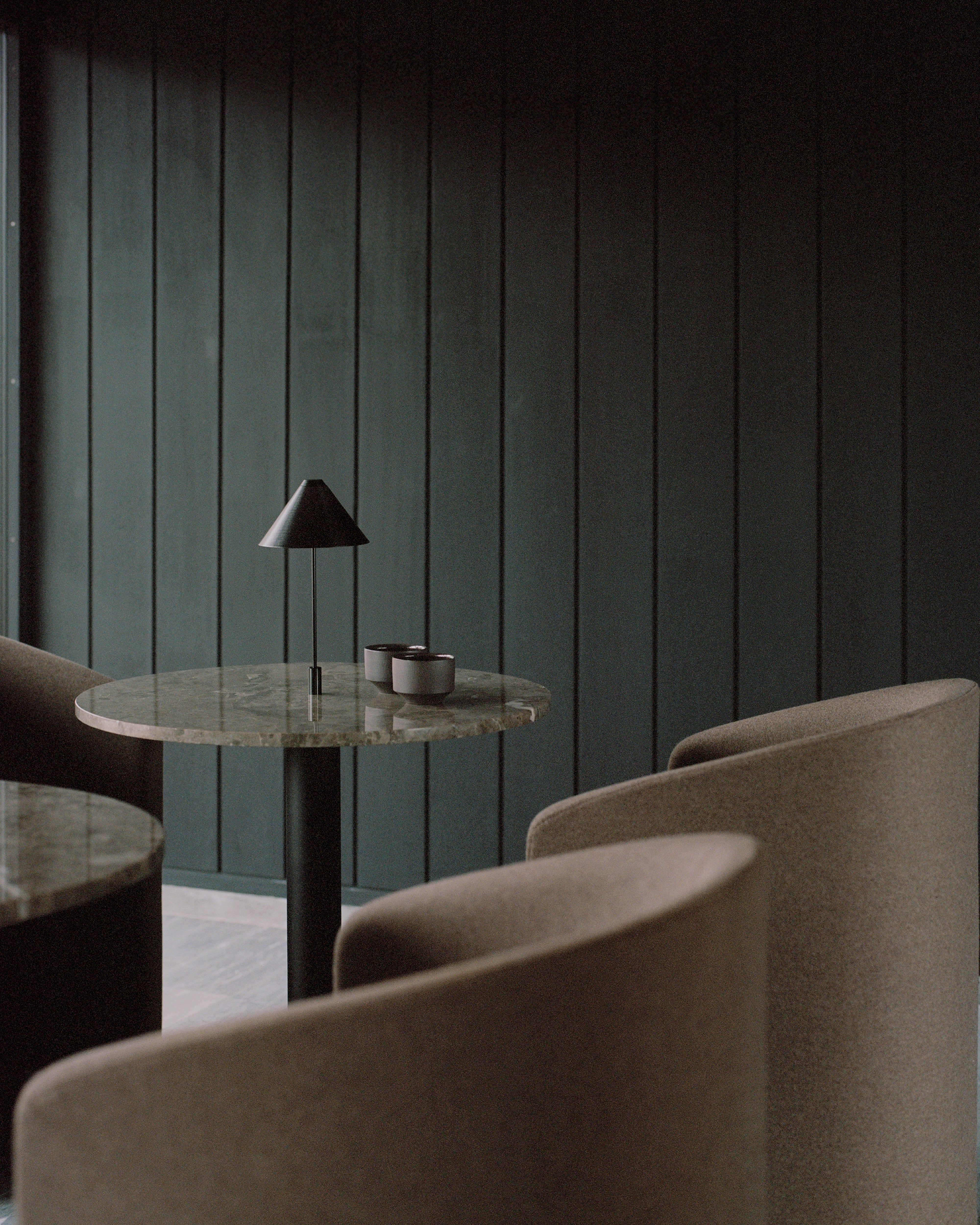 Draagbare lamp BROLLY IN zwart