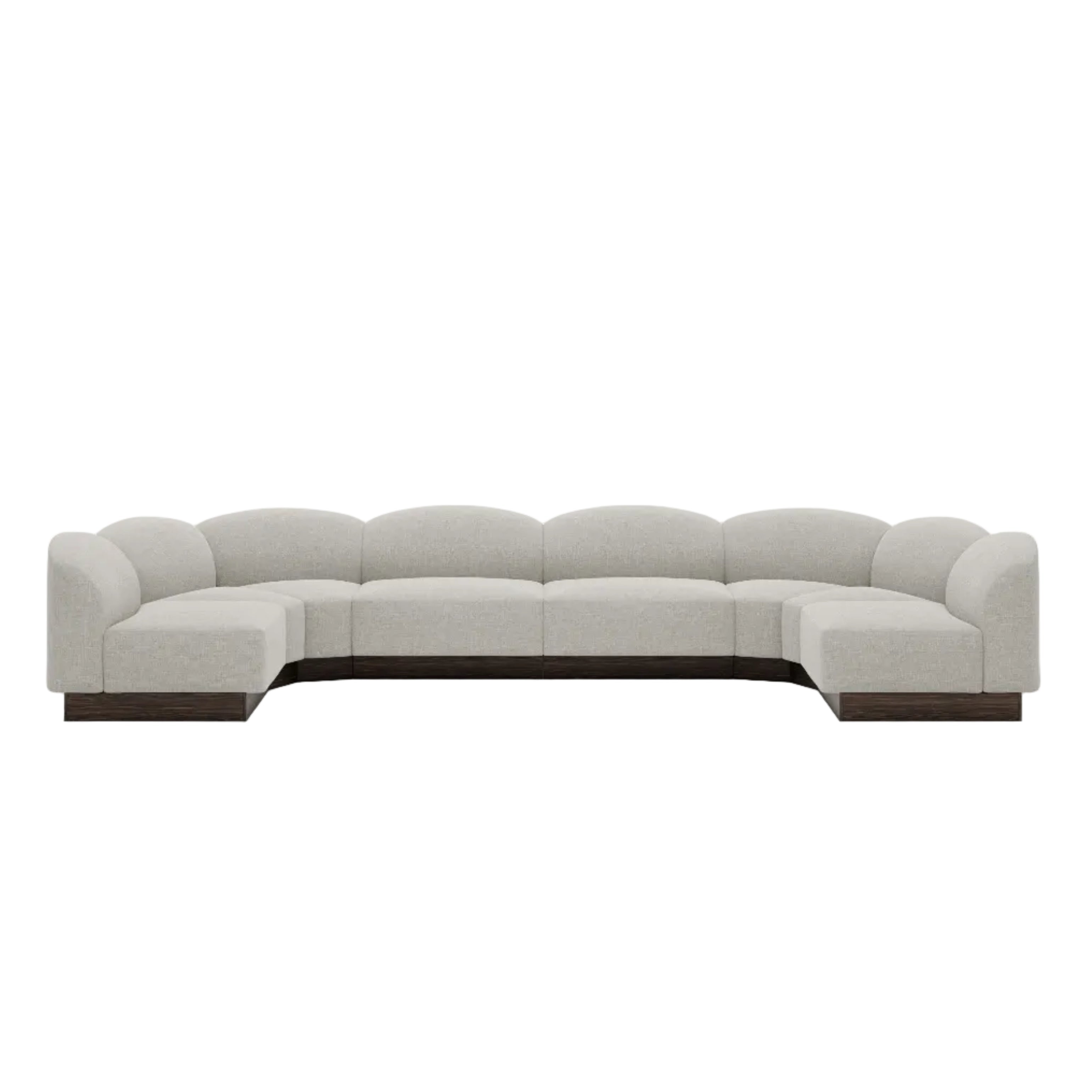 Narożnik modułowy w kształcie U SHORE personalizowany – New Works