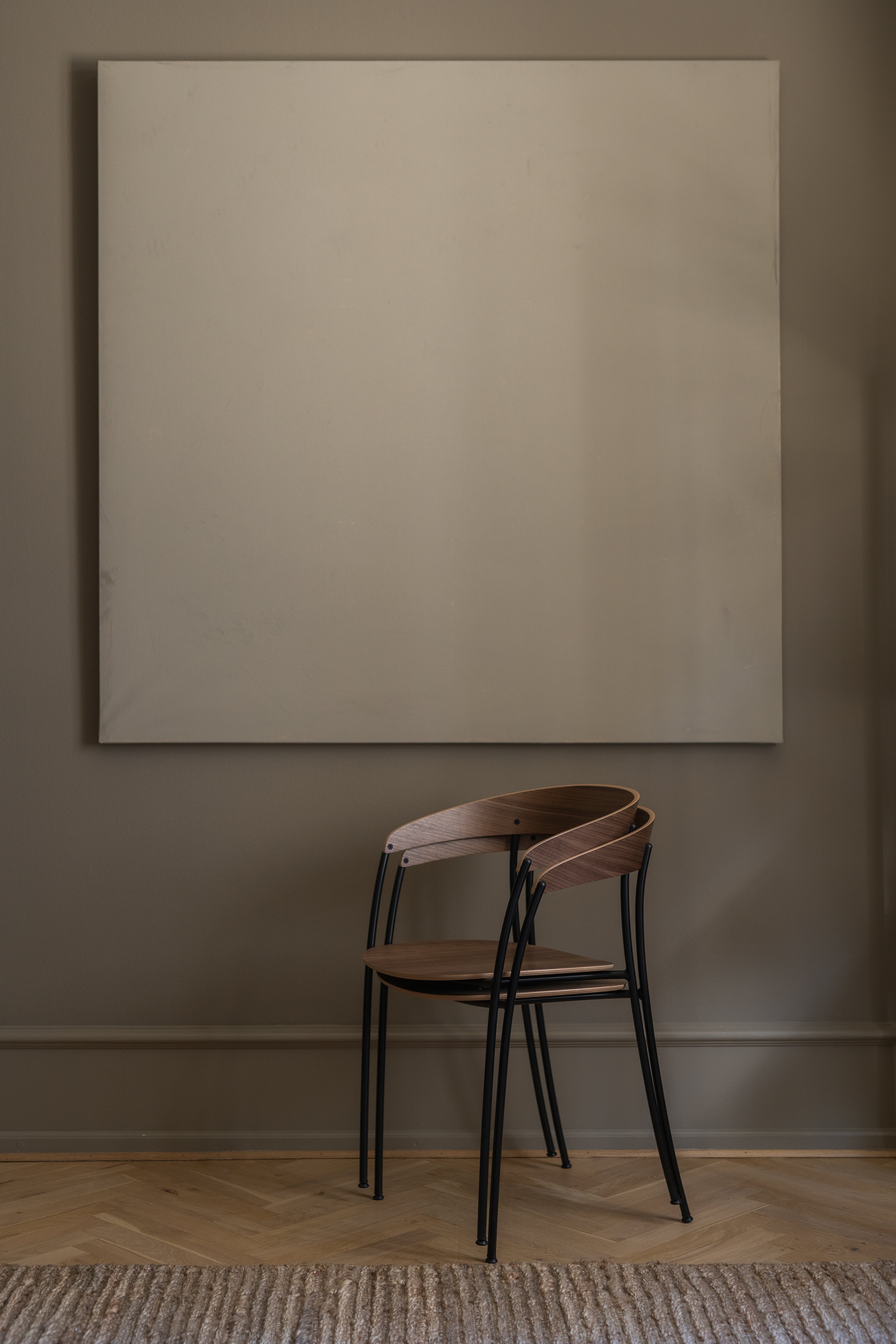 Fauteuil met armleuningen MISSING notenhoutfineer