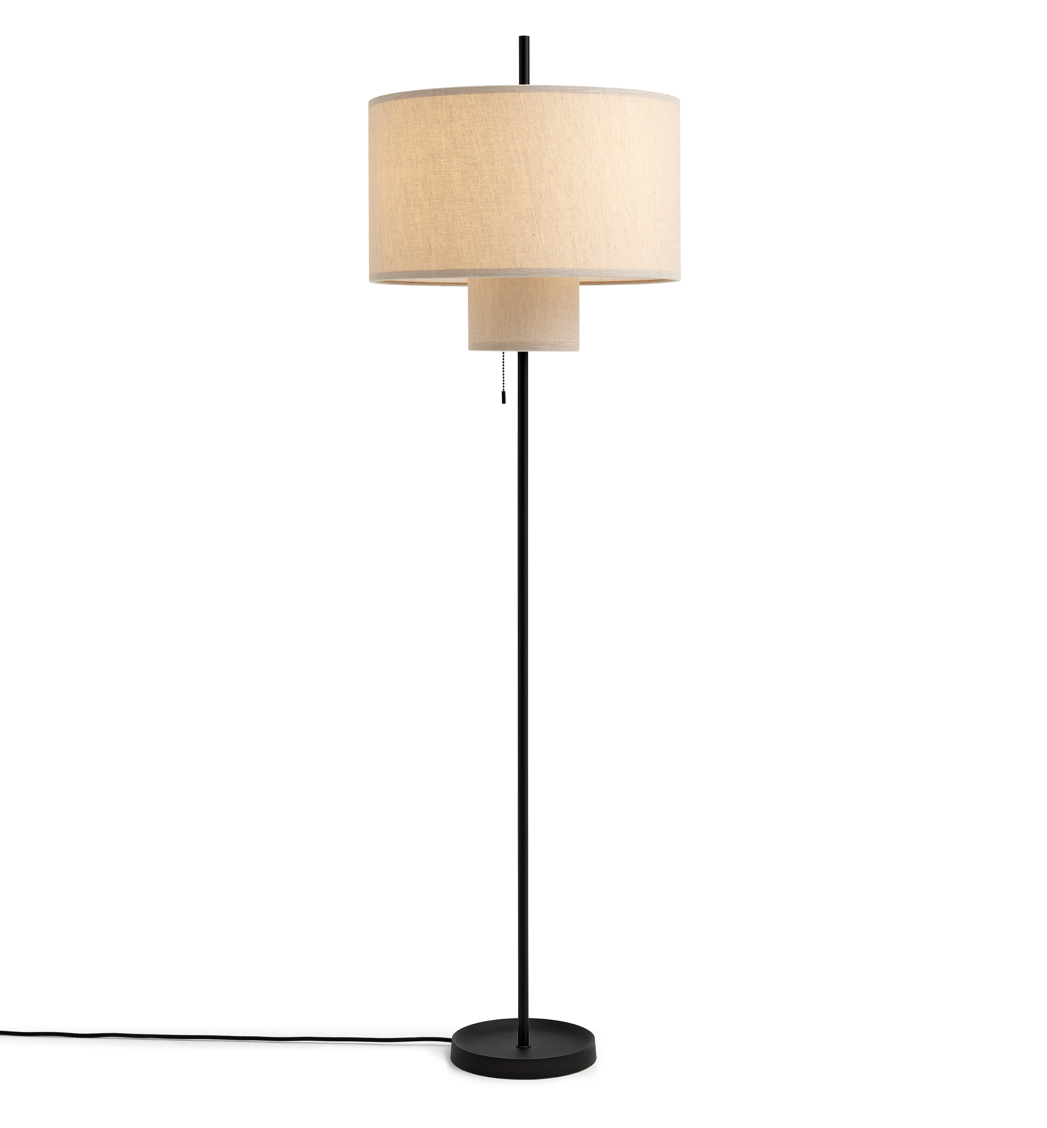 Beige Randstrostlampe