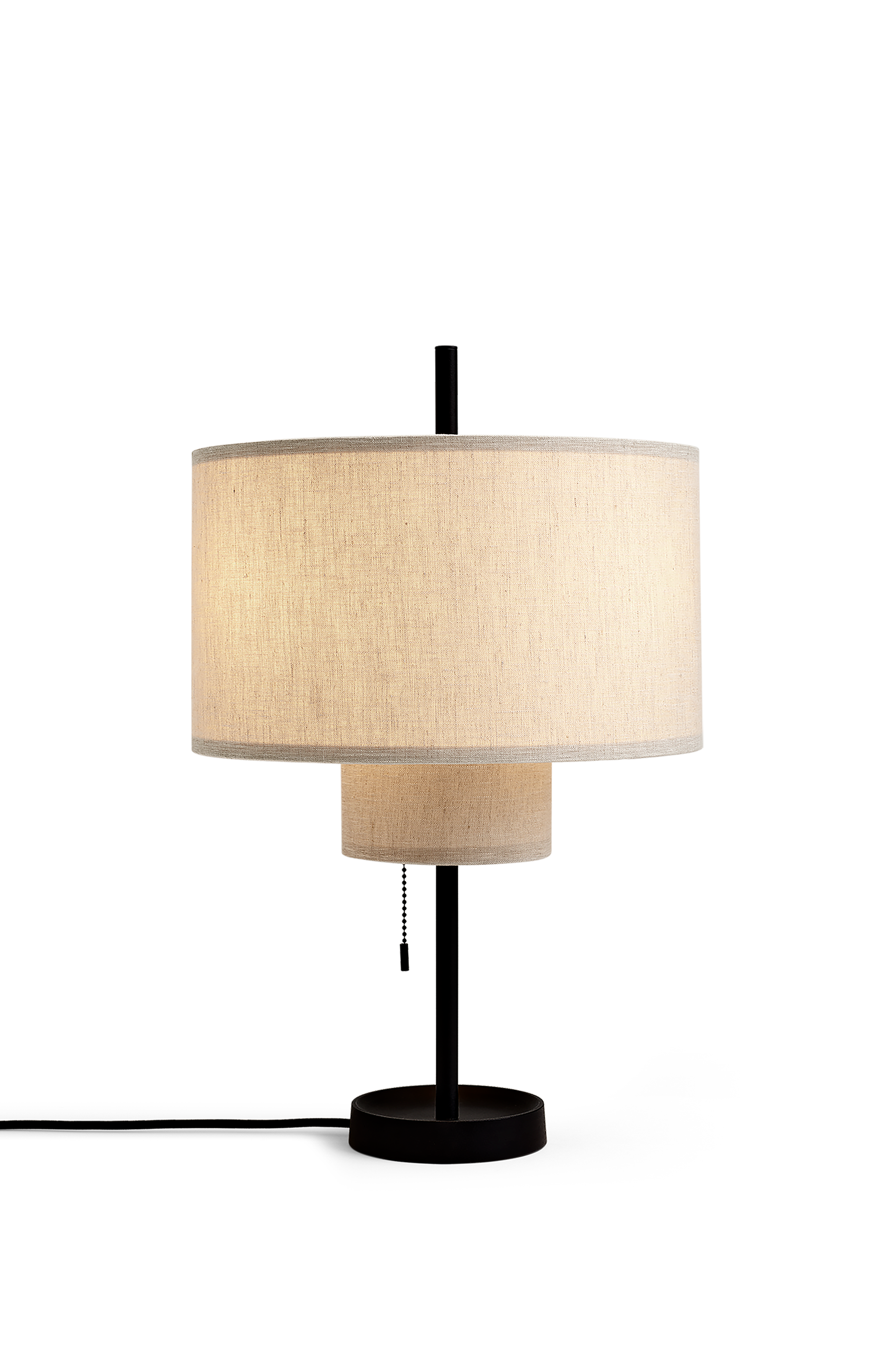 Beige Rand Tabelle Lampe