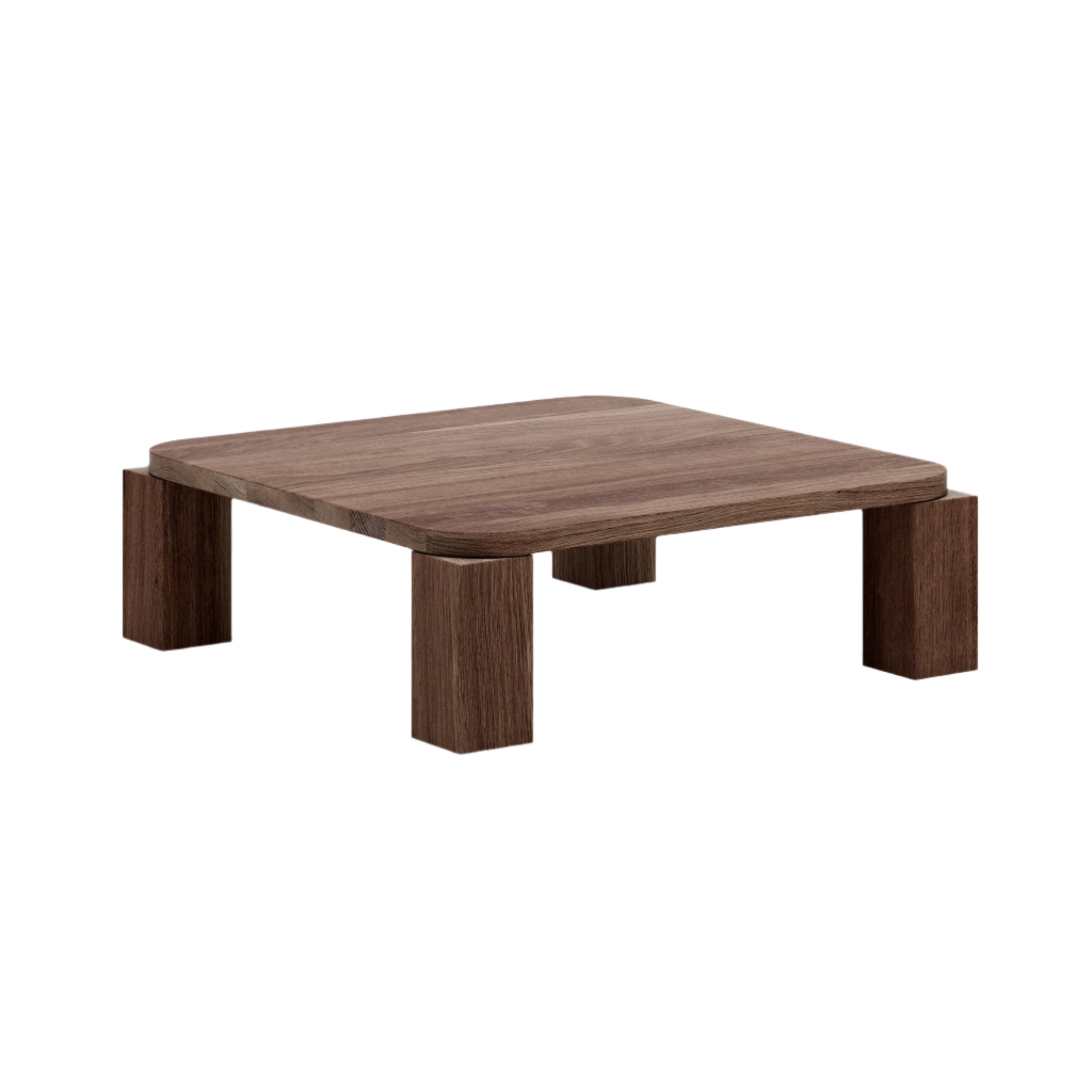 Koffietafel ATLAS donker eikenhout