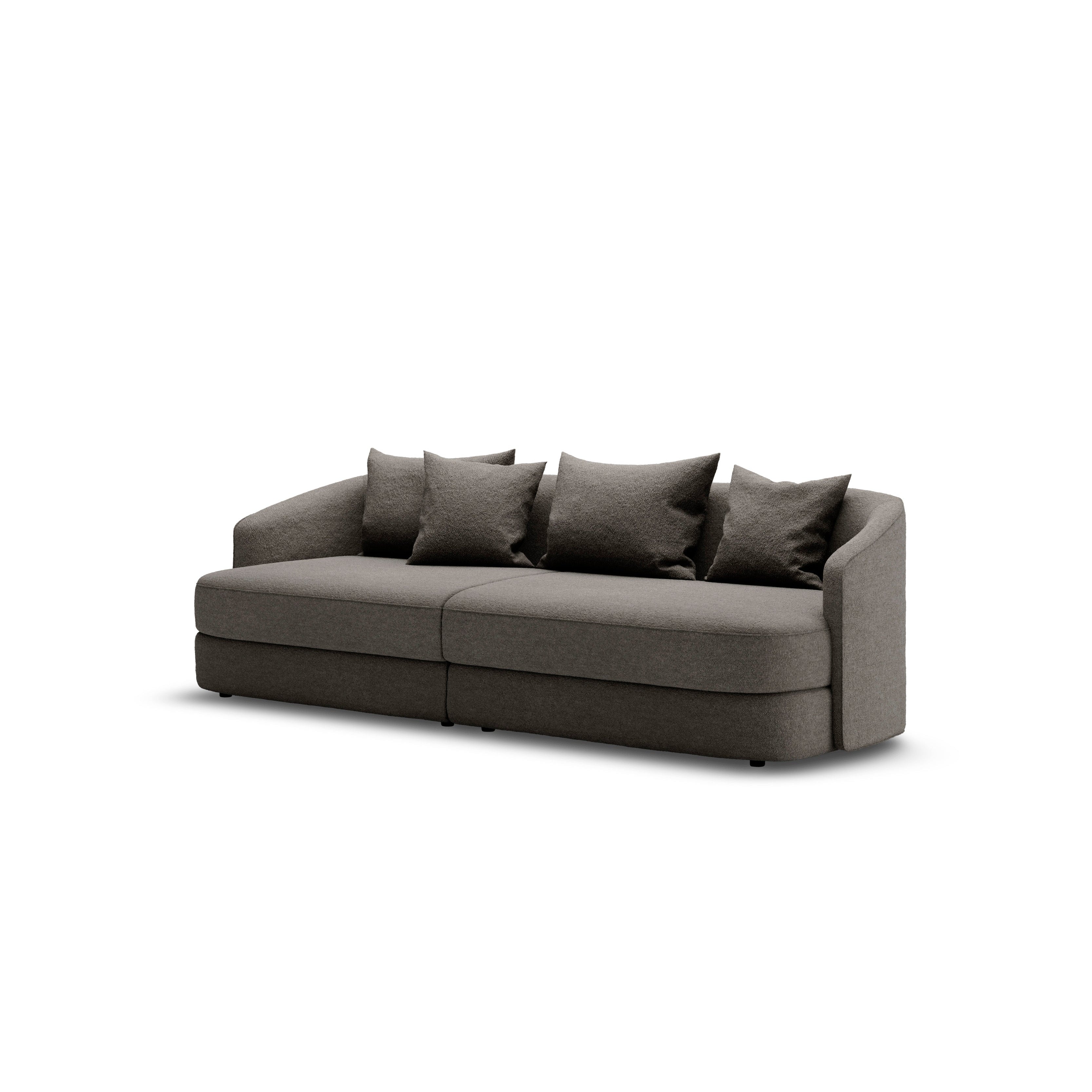 Sofa Covent Residential Nevotex Barnum Dark Taupe 10 dunkelgrau