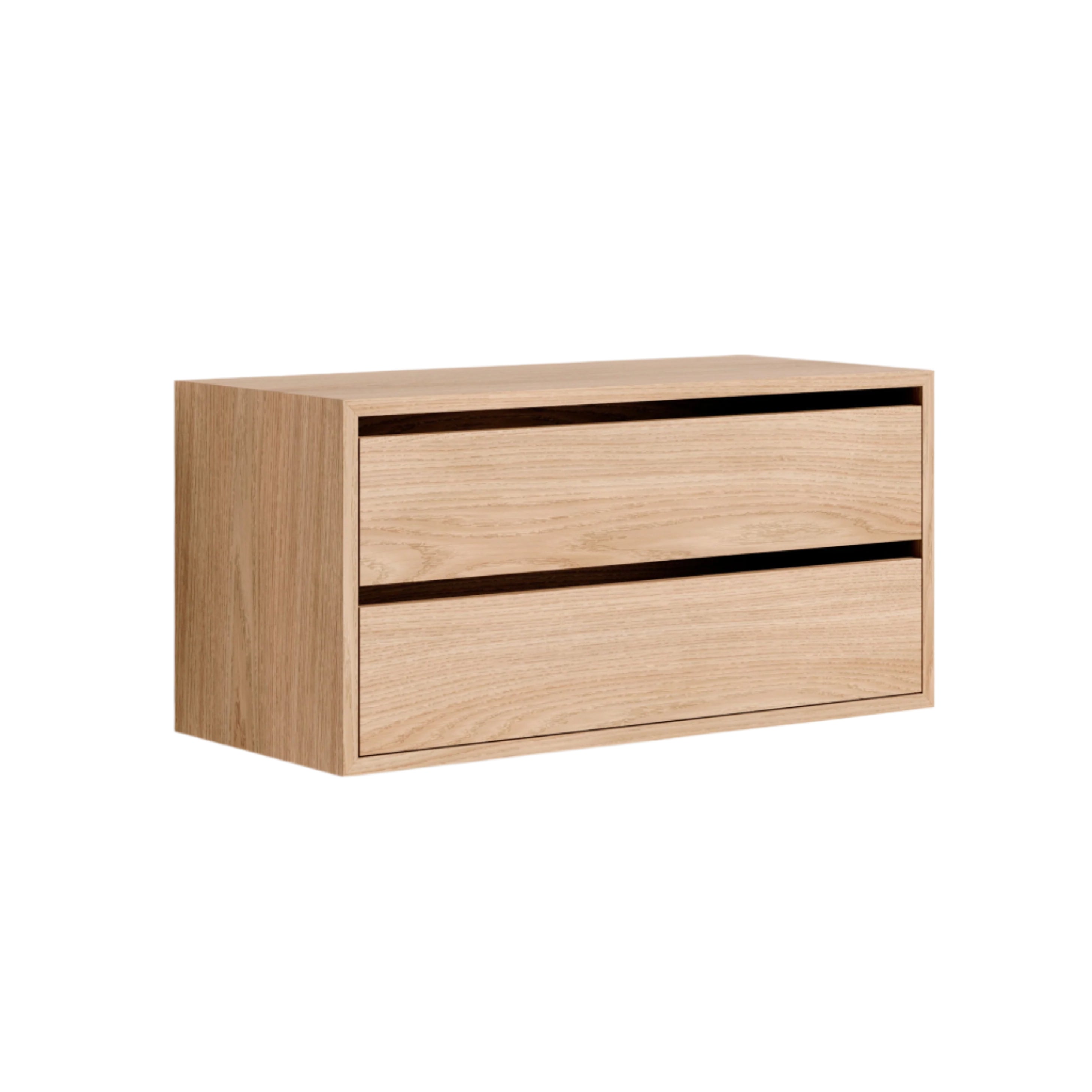 Wandkast met lades NEW WORKS eikenfineer