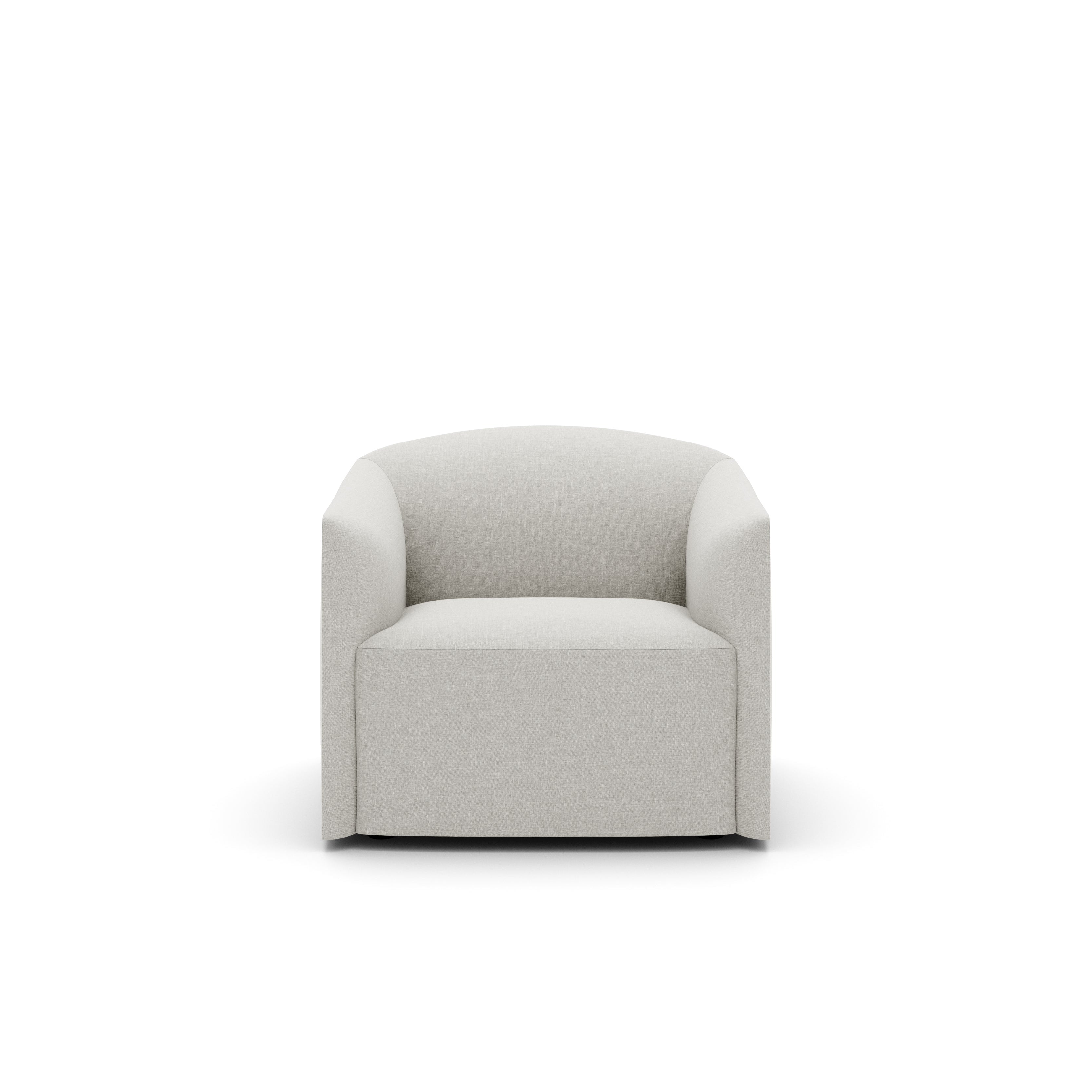 Shore armchair upholstered