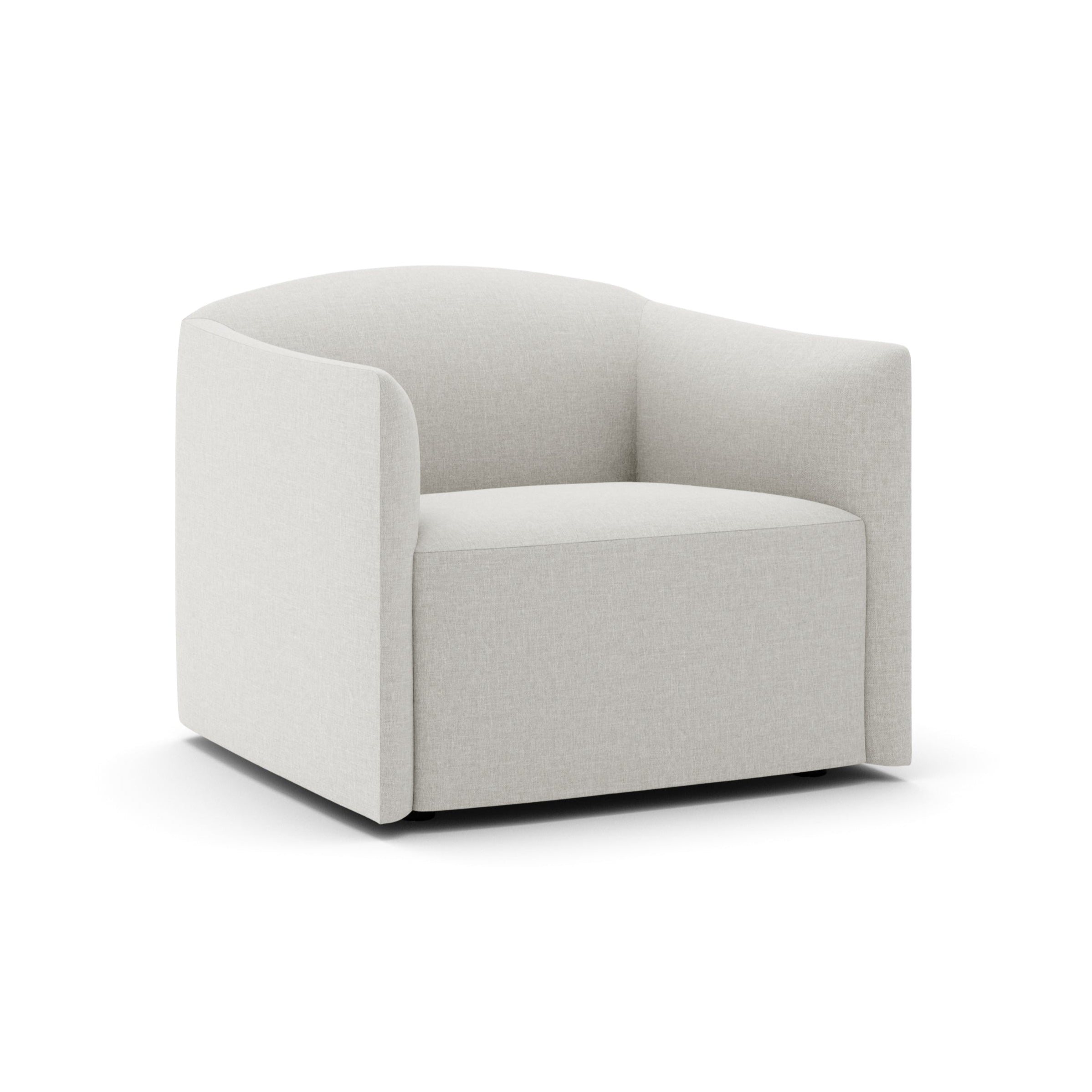 Shore armchair upholstered