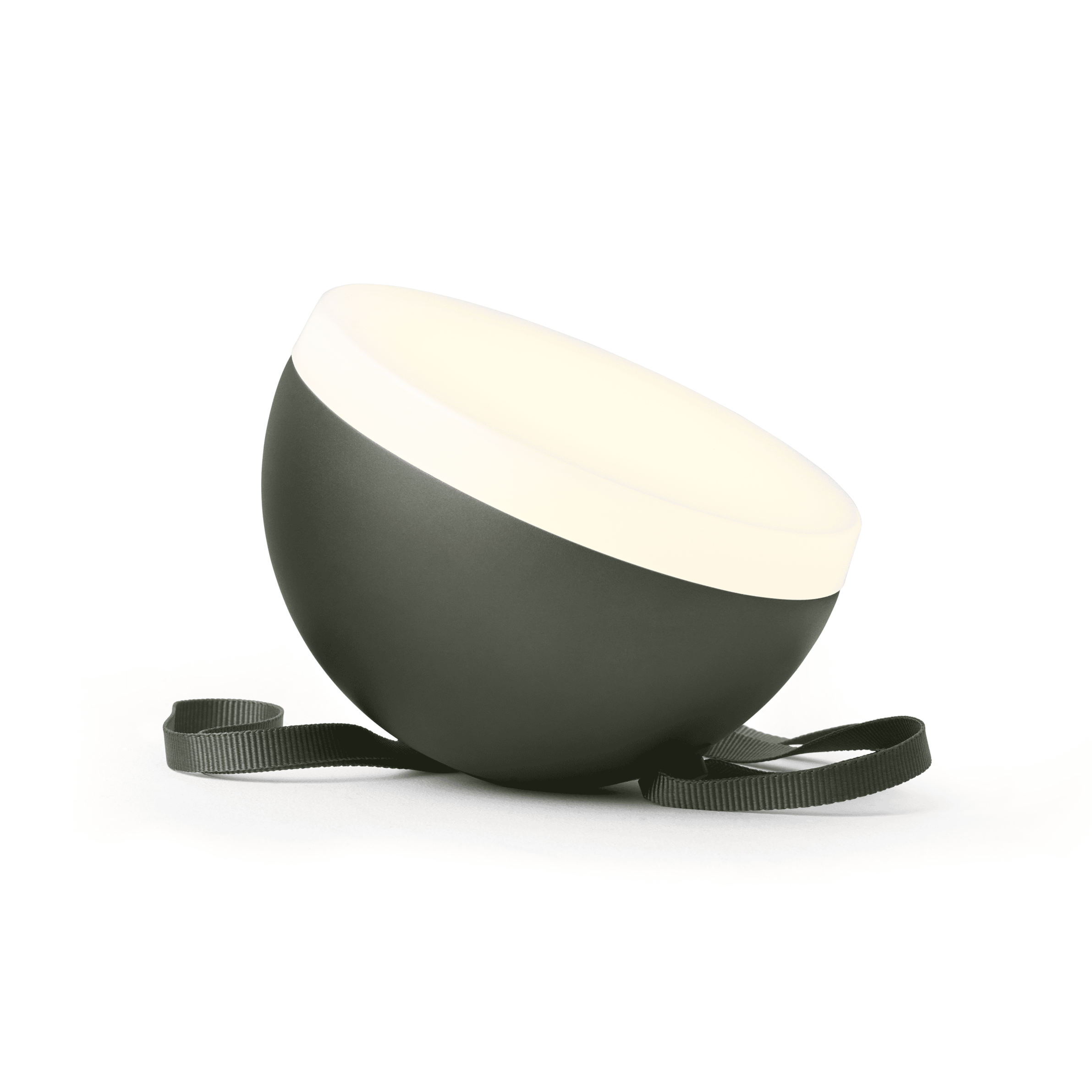 Draagbare lamp SPHERE ADVENTUR LIGHT donkergroen