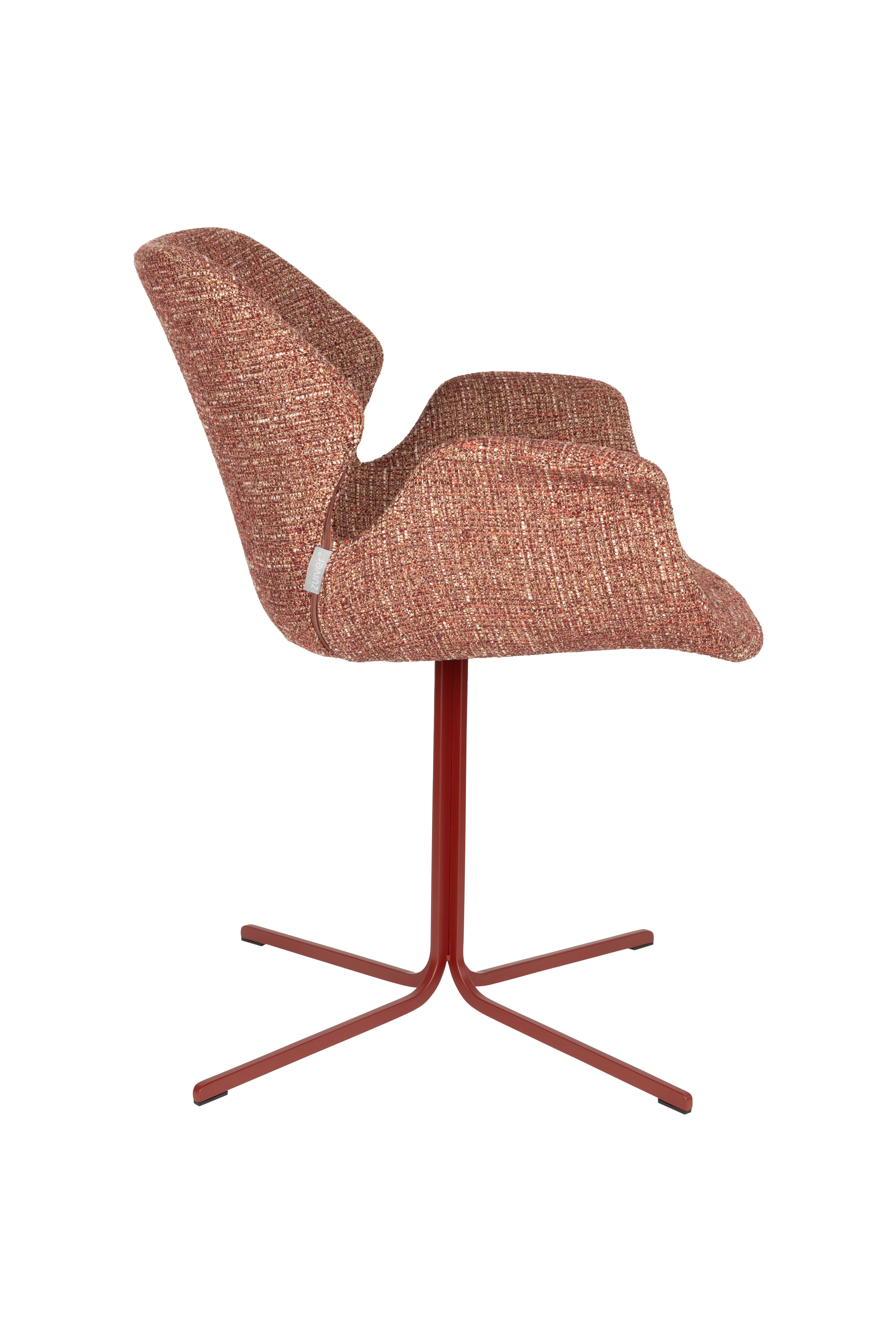 Stoel NIKKI bordeaux